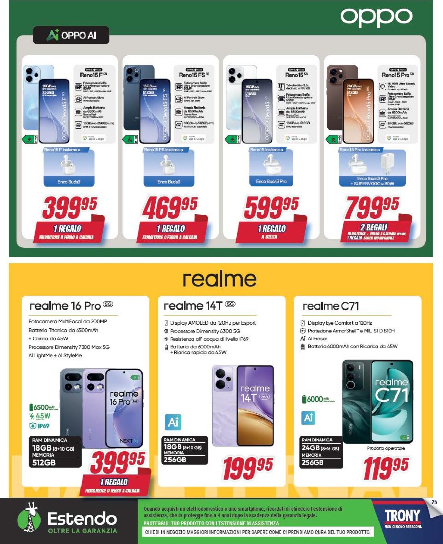 trony - Volantino attuale di Trony - Il Reglo lo Scegli tu valido dal giovedì 09/04/2026 al mercoledì 29/04/2026 - page: 25