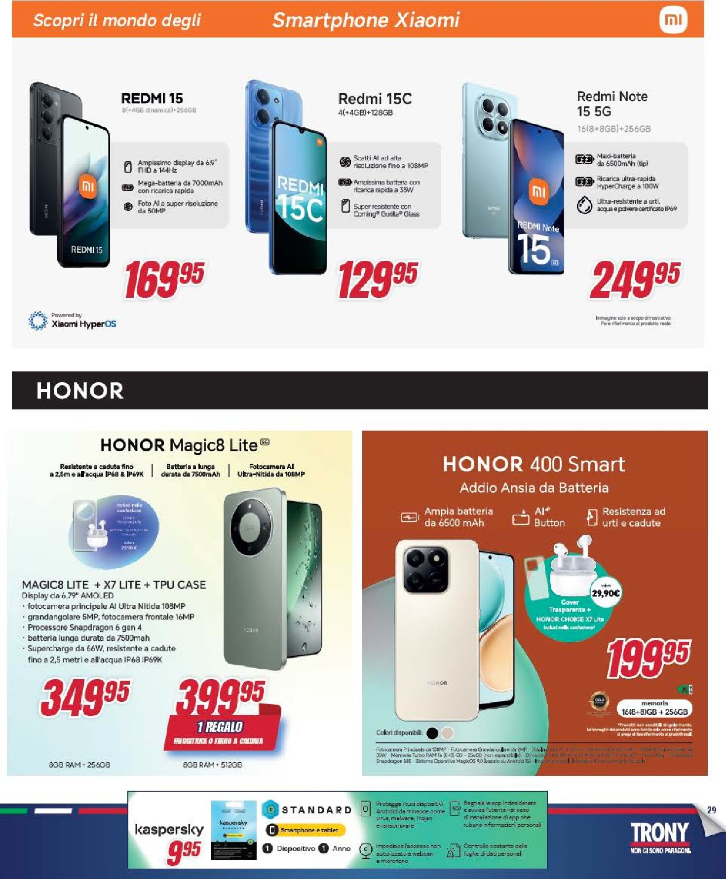 trony - Volantino attuale di Trony - Il Reglo lo Scegli tu valido dal giovedì 09/04/2026 al mercoledì 29/04/2026 - page: 29