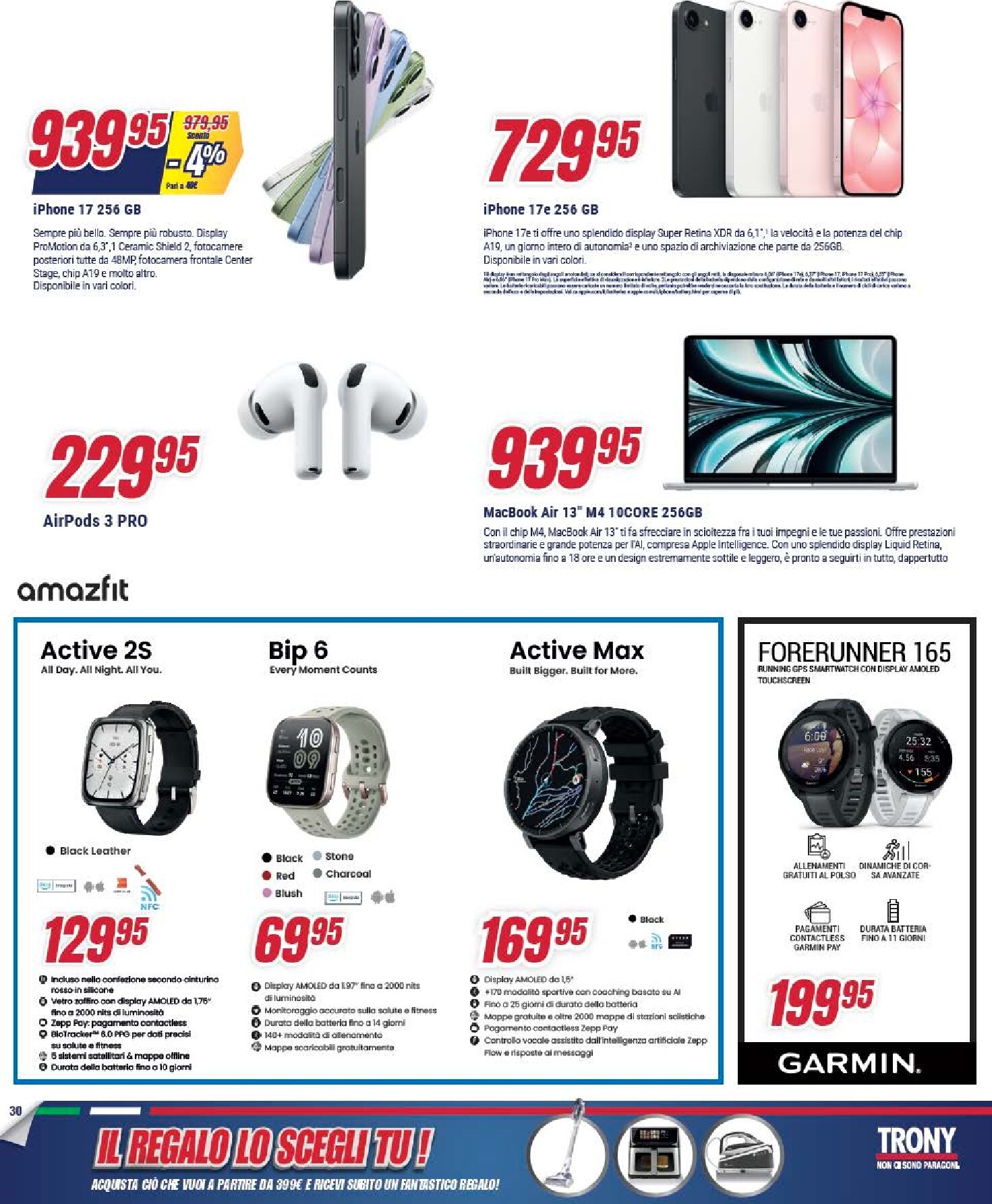 trony - Volantino attuale di Trony - Il Reglo lo Scegli tu valido dal giovedì 09/04/2026 al mercoledì 29/04/2026 - page: 30