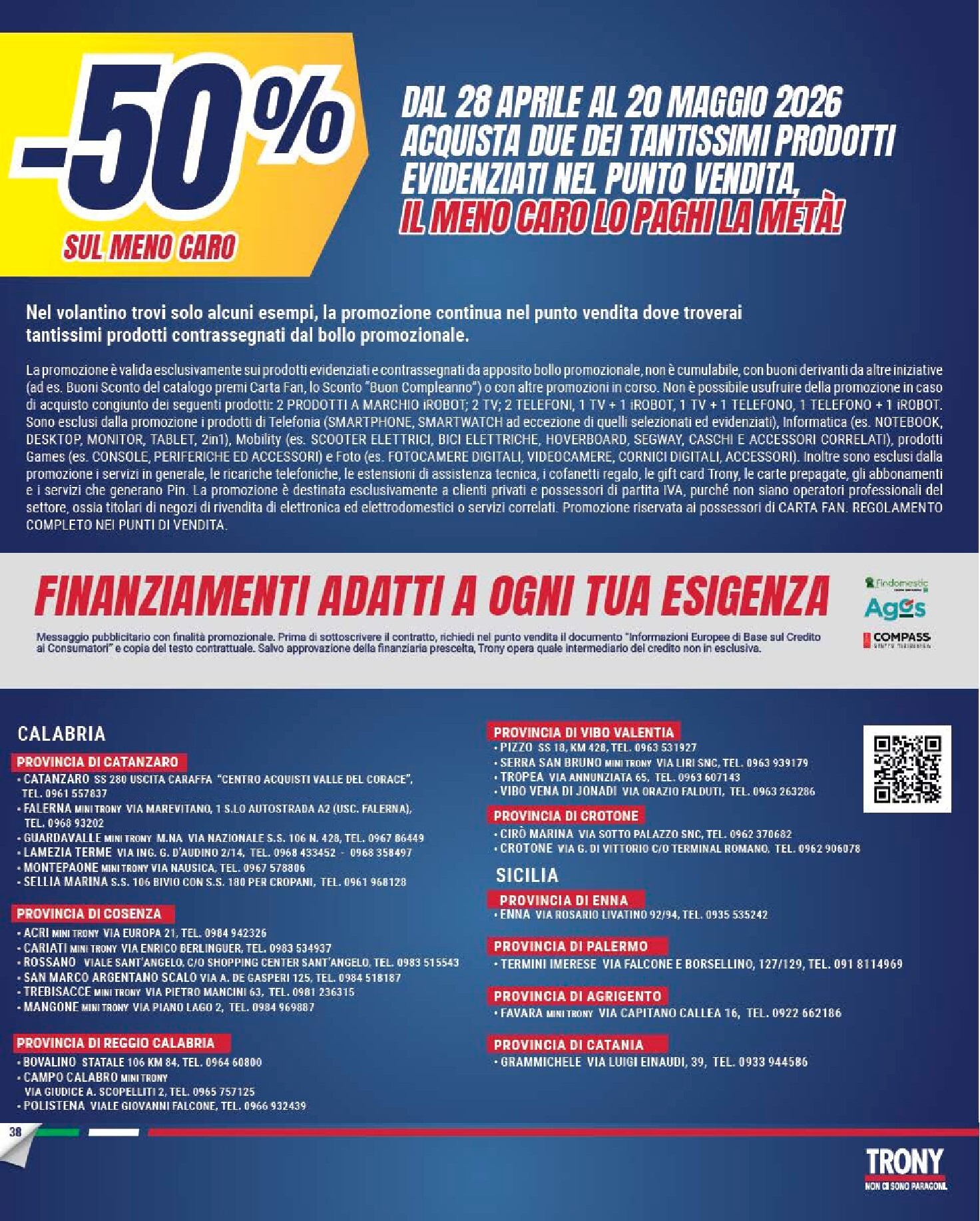 trony - Volantino attuale di Trony valido dal martedì 28/04/2026 al mercoledì 20/05/2026 - page: 38