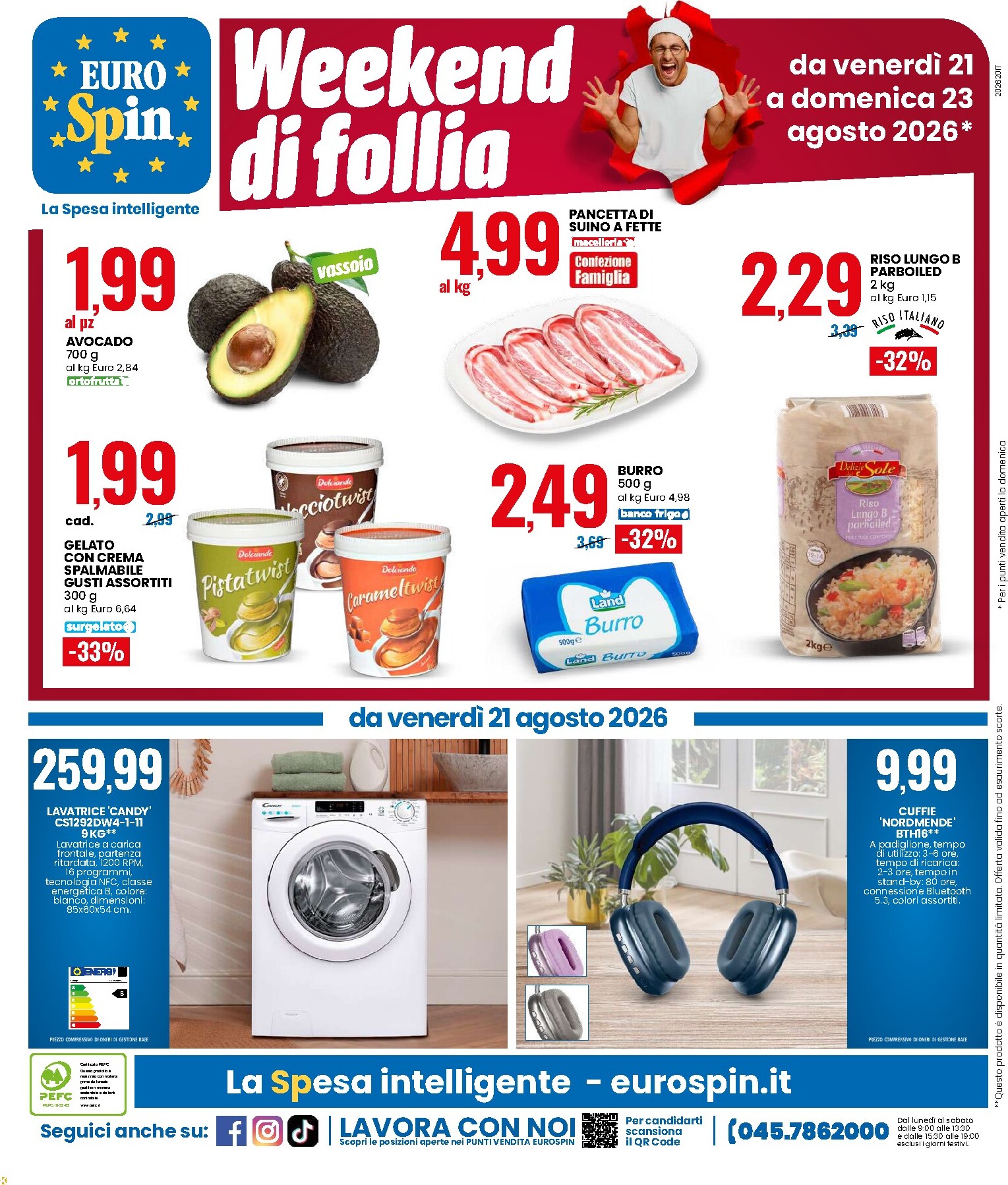 eurospin - Volantino Eurospin per la prossima settimana dal lunedì 10/08/2026 al domenica 23/08/2026 - page: 20