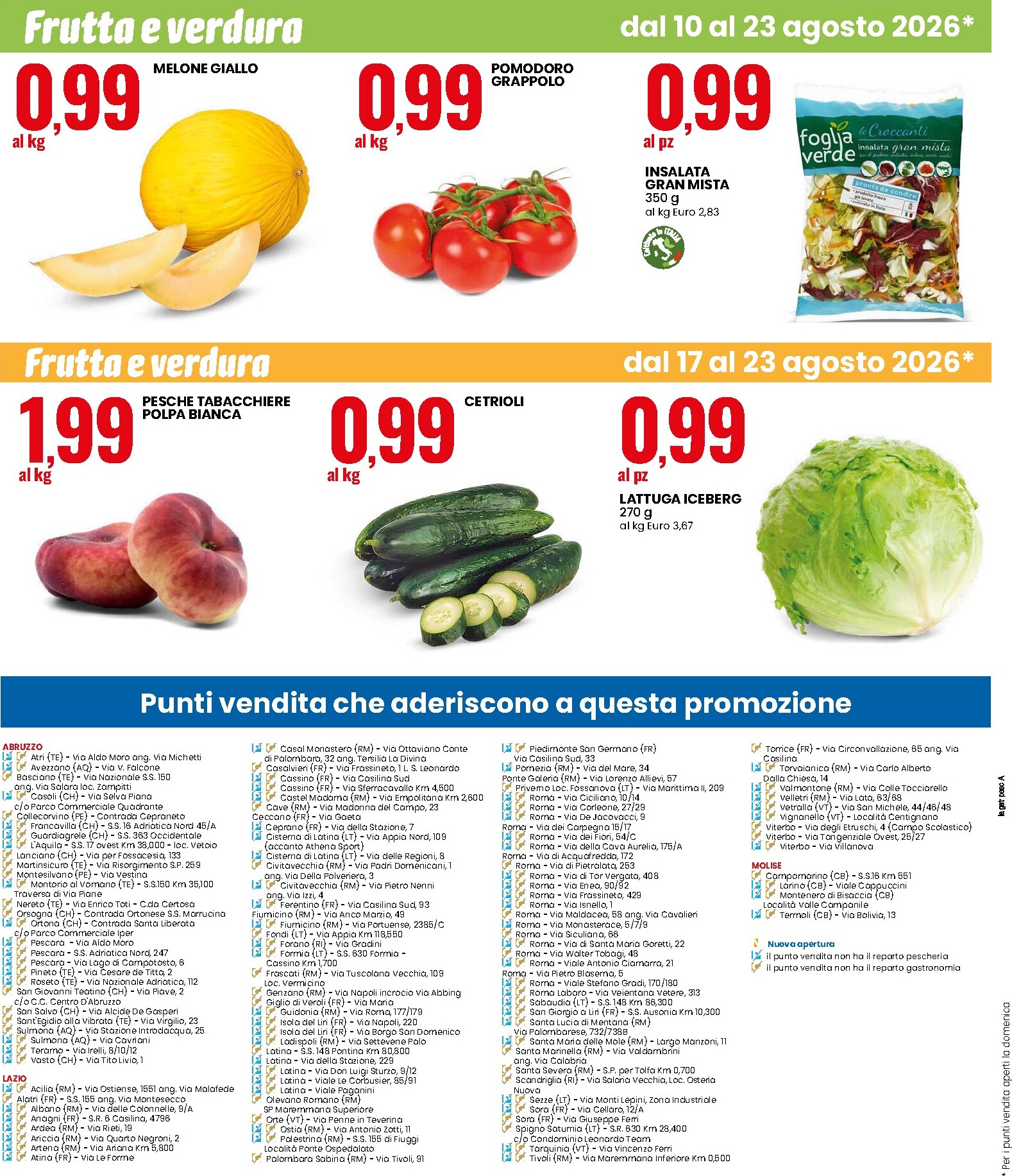 eurospin - Volantino Eurospin per la prossima settimana dal lunedì 10/08/2026 al domenica 23/08/2026 - page: 12