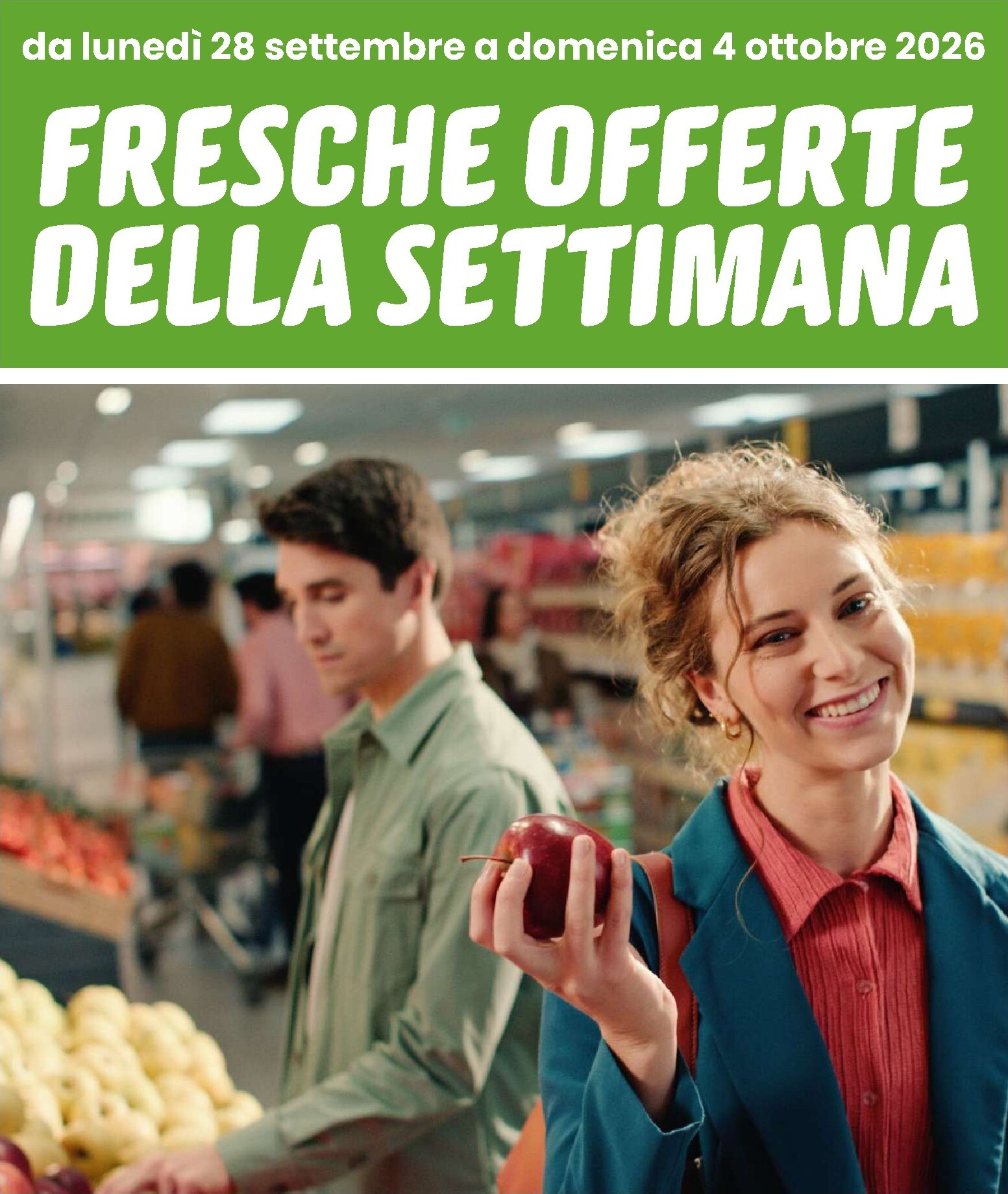 eurospin - Volantino attuale di Eurospin - Fresche Offerte Della Settimana valido dal lunedì 28/09/2026 al domenica 04/10/2026 - page: 1