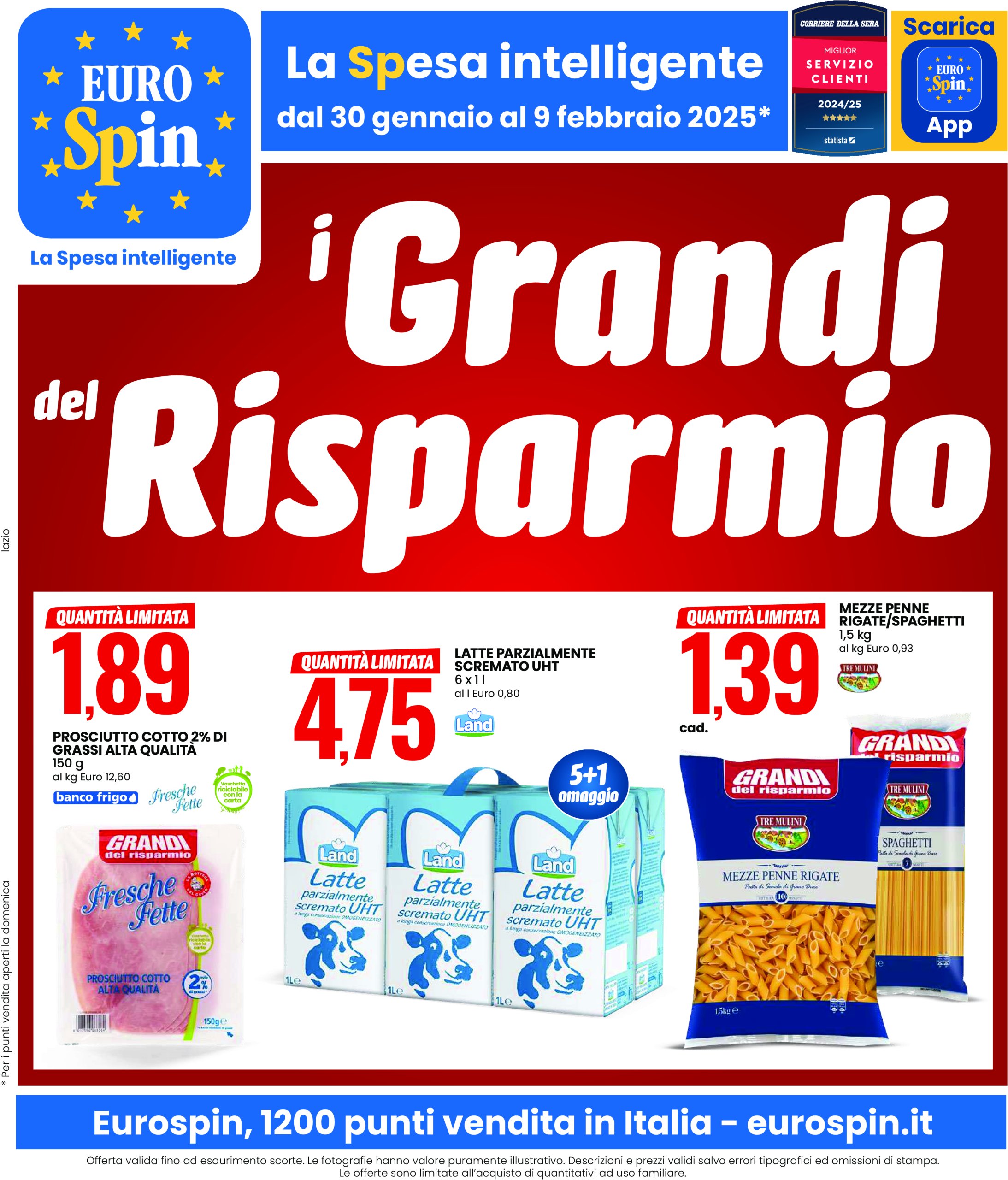 eurospin - Volantino Eurospin valido dal 30/01 al 09/02