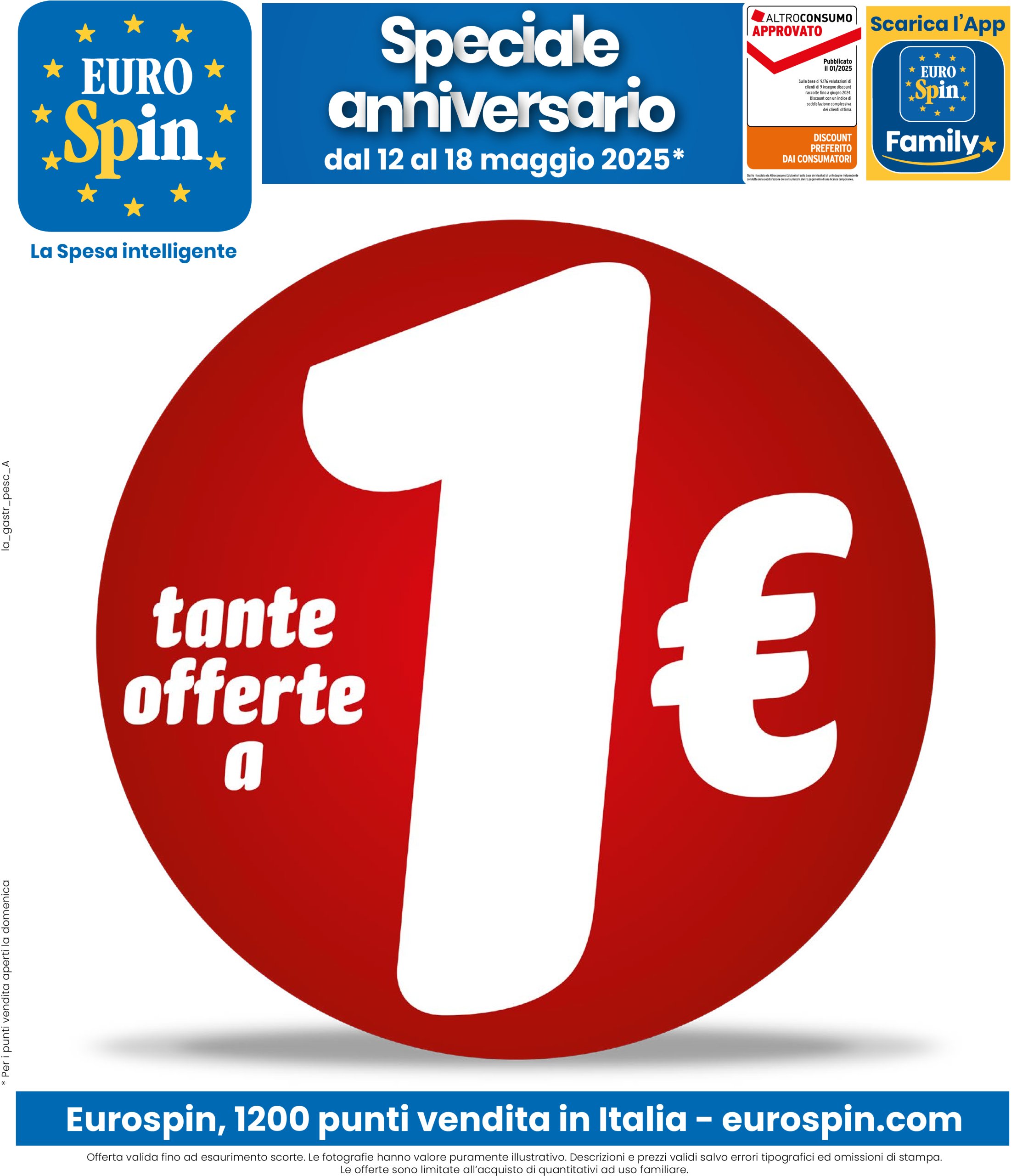 eurospin - Volantino Eurospin valido dal 12/05 al 18/05