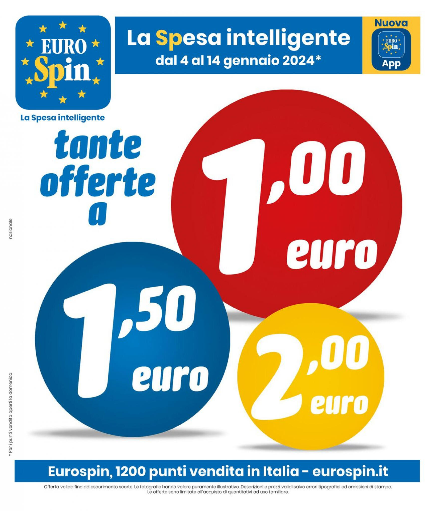 eurospin - Eurospin valido da 04.01.2024