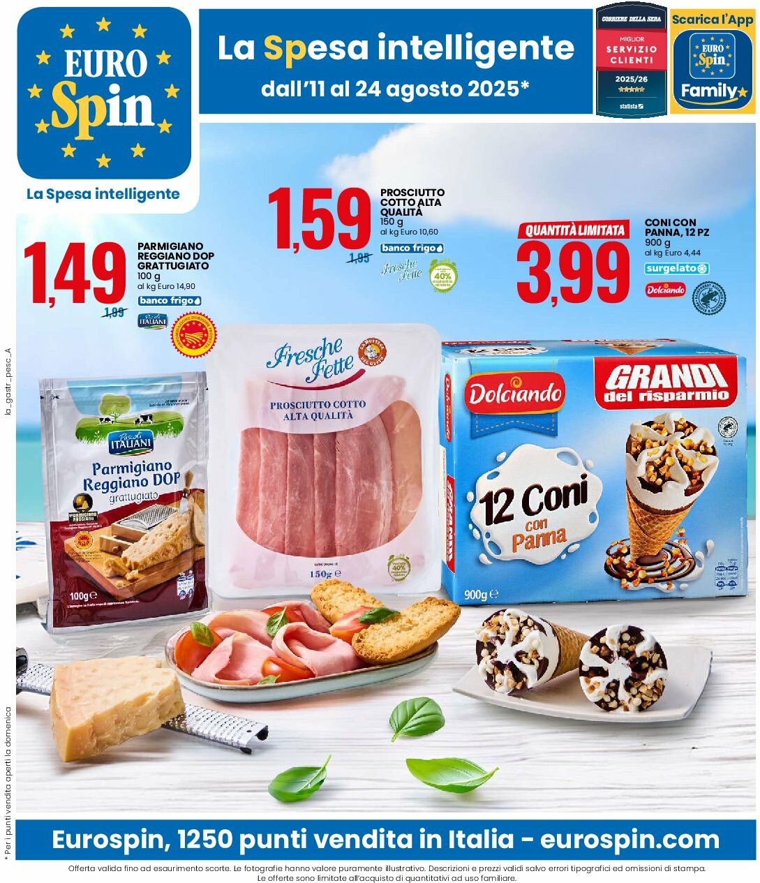 eurospin - Volantino Eurospin valido dal 11/08 al 24/08