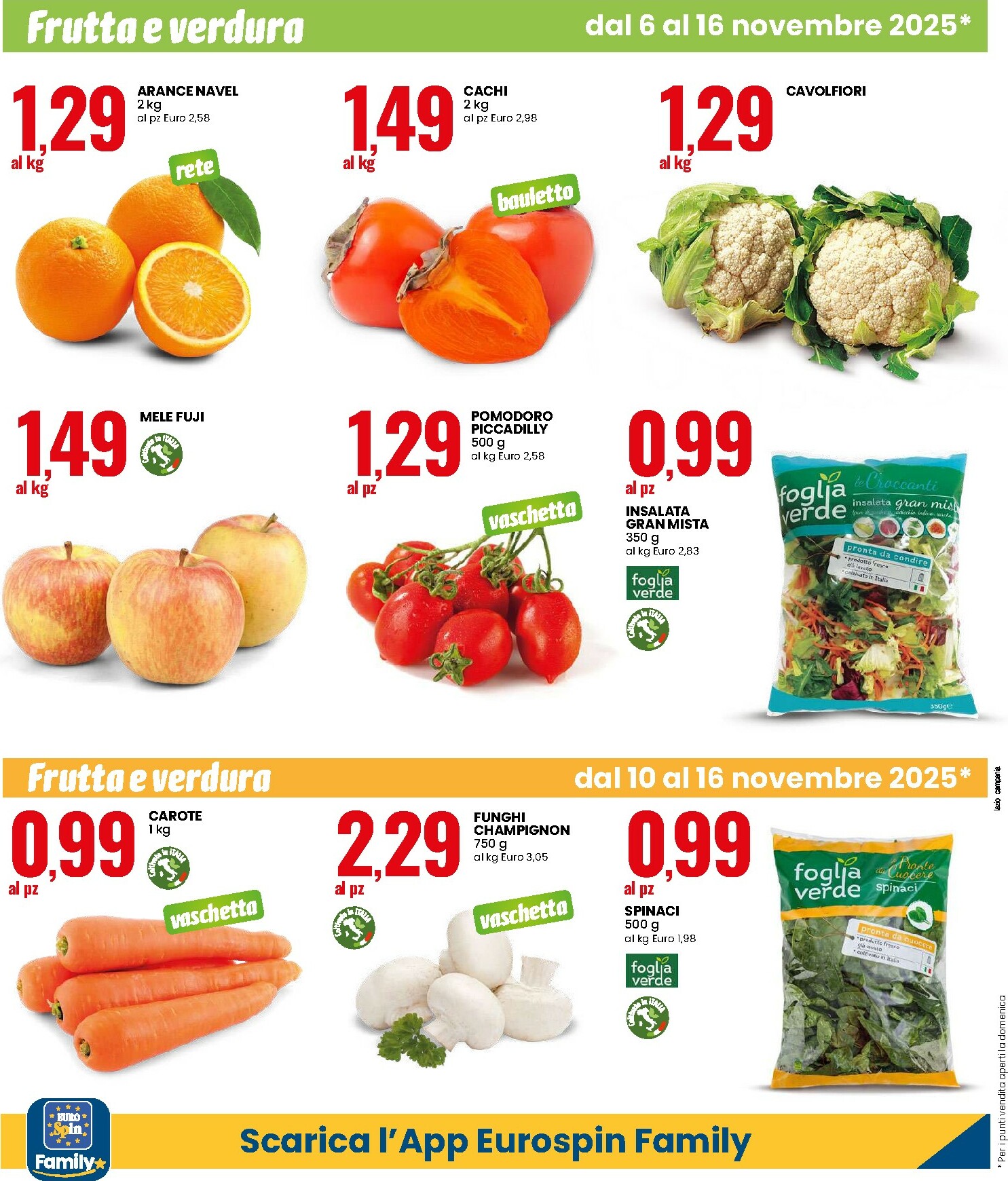eurospin - Volantino Eurospin valido dal 06/11 al 16/11 - page: 10