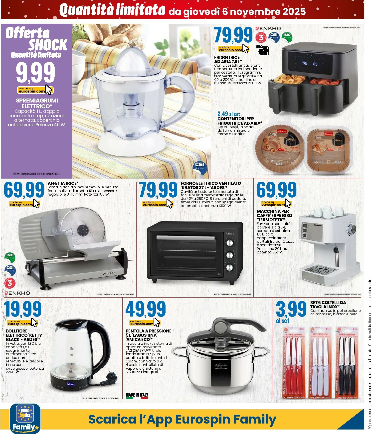 eurospin - Volantino Eurospin valido dal 06/11 al 16/11 - page: 14
