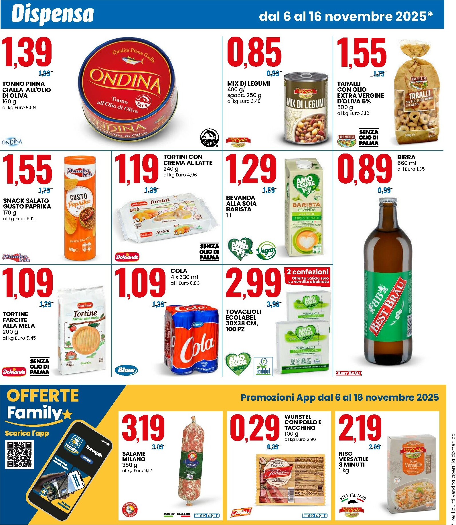 eurospin - Volantino Eurospin valido dal 06/11 al 16/11 - page: 8