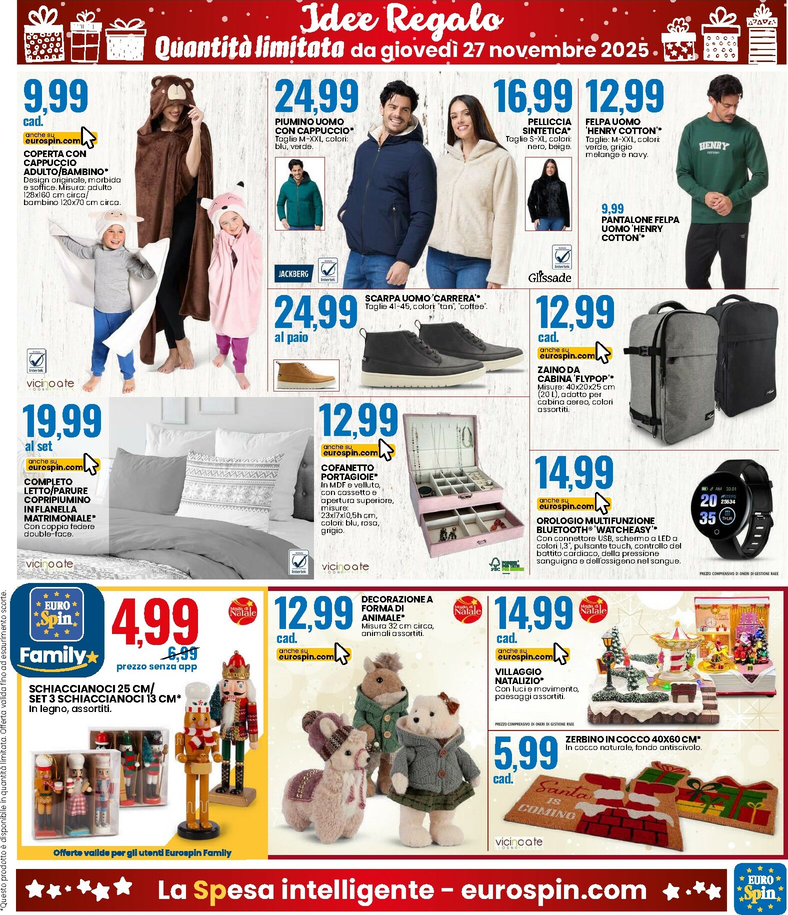 eurospin - Volantino Eurospin valido dal 27/11 al 10/12 - page: 21