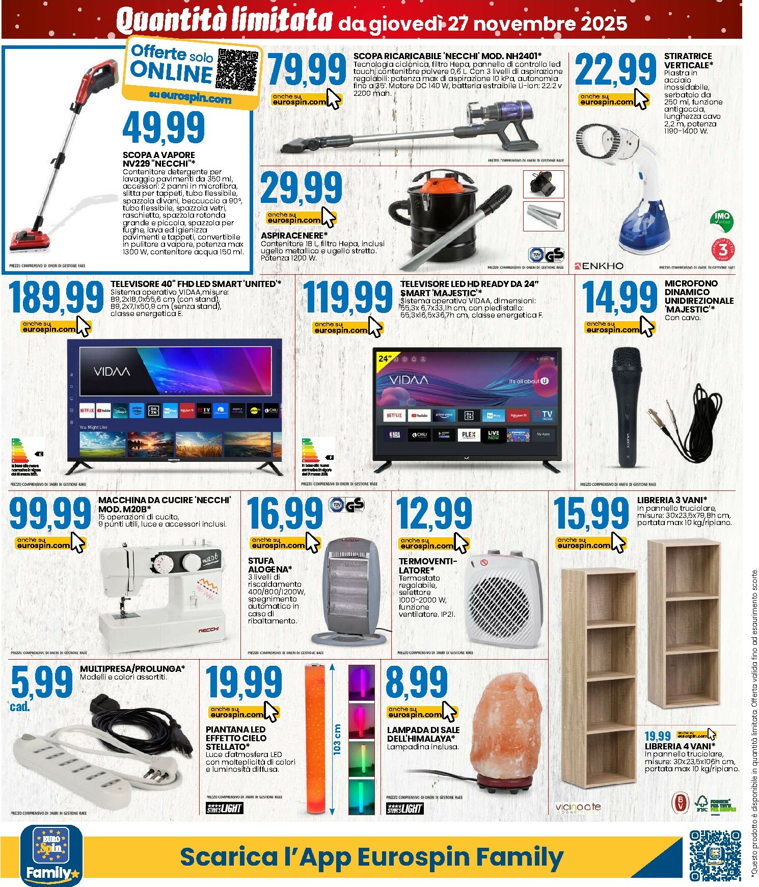 eurospin - Volantino Eurospin valido dal 27/11 al 10/12 - page: 20