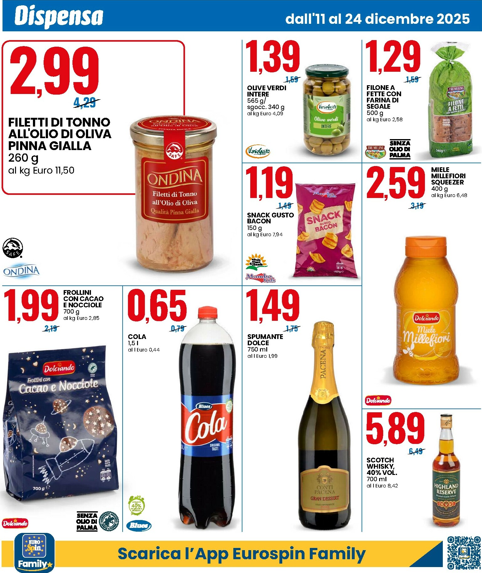 eurospin - Volantino Eurospin valido dal 11/12 al 24/12 - page: 8