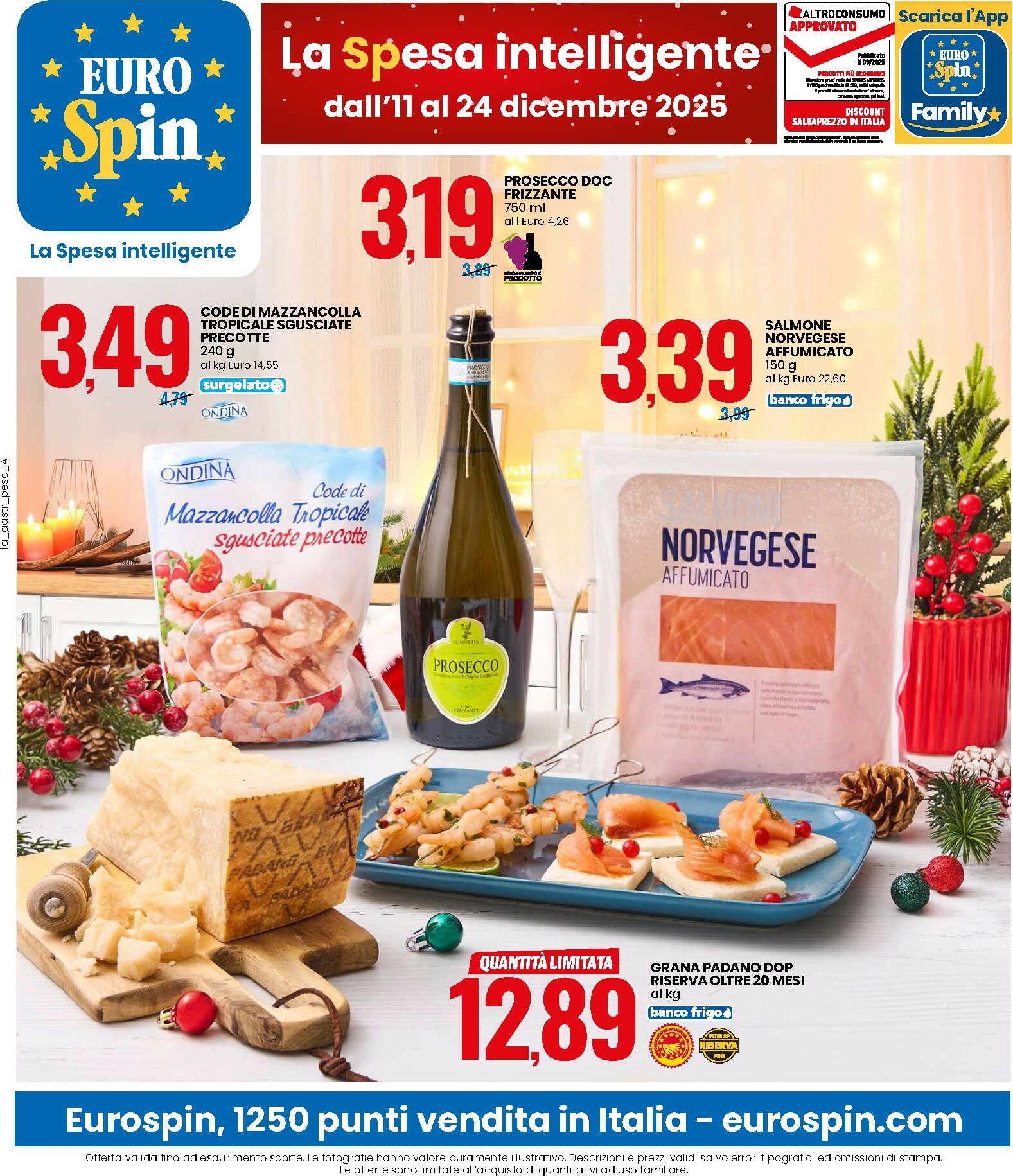 eurospin - Volantino Eurospin valido dal 11/12 al 24/12