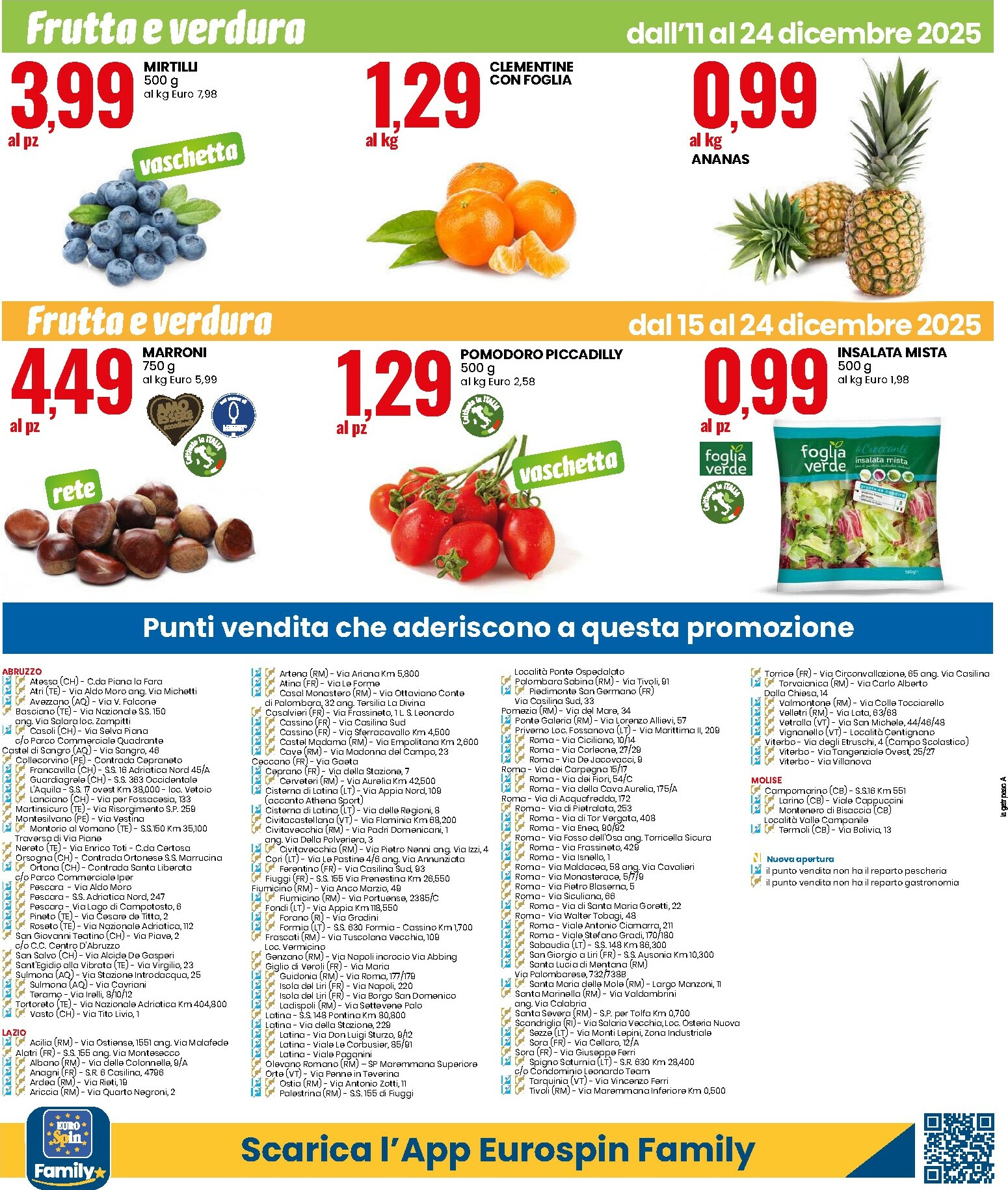 eurospin - Volantino Eurospin valido dal 11/12 al 24/12 - page: 14