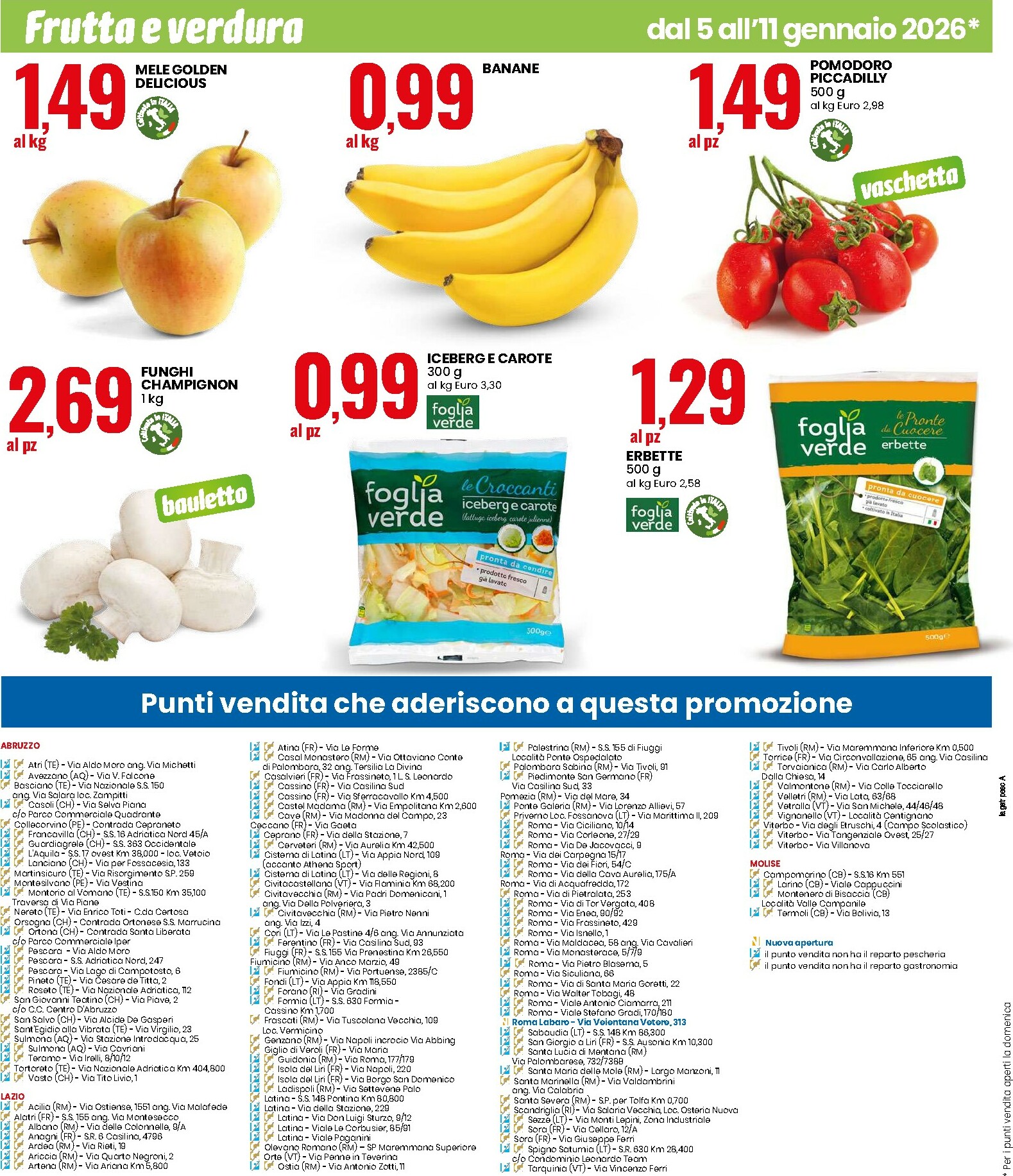 eurospin - Volantino Eurospin valido dal 05/01 al 11/01 - page: 12