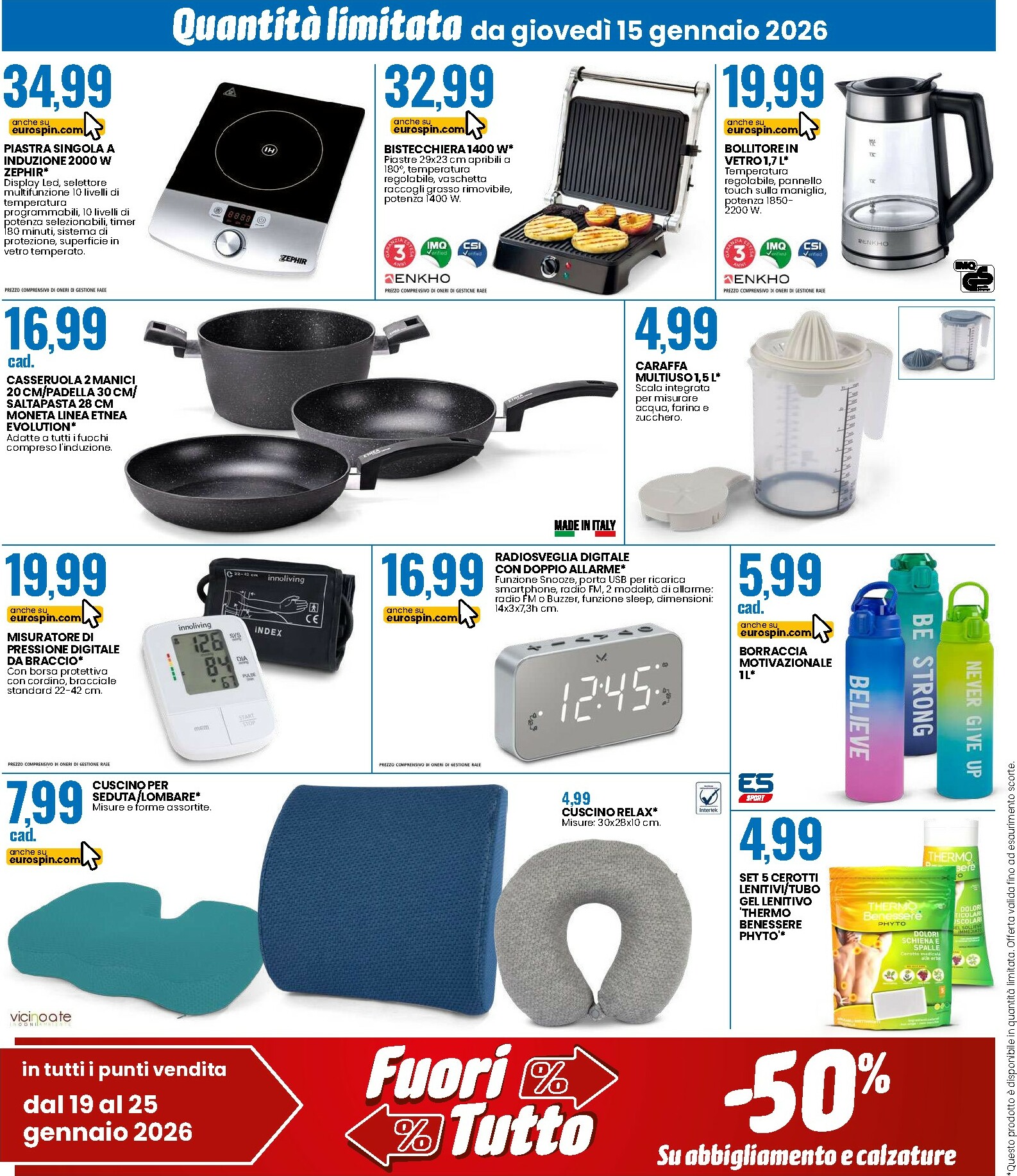 eurospin - Volantino Eurospin valido dal 15/01 al 25/01 - page: 16