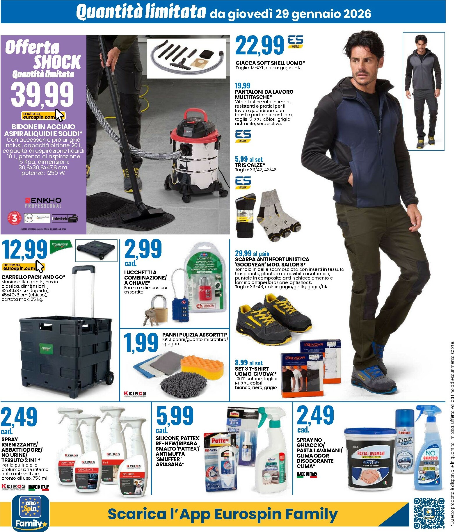 eurospin - Volantino Eurospin valido dal 29/01 al 08/02 - page: 14