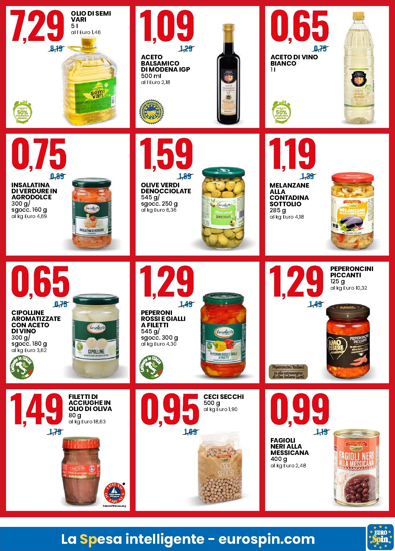 eurospin - Volantino Eurospin - Prezzi Ribassati valido dal 01/03/2026 al 31/03/2026 - page: 7