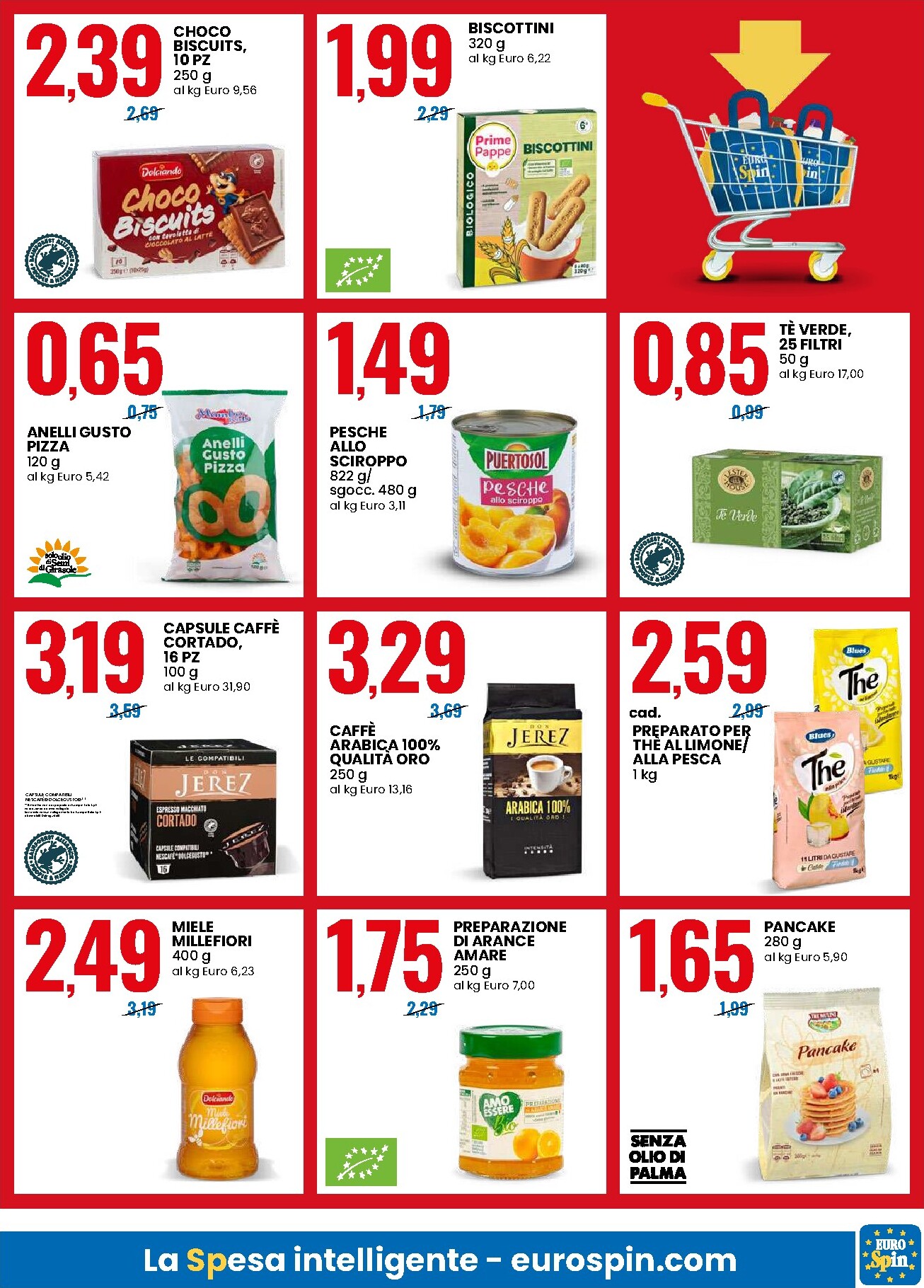 eurospin - Volantino Eurospin - Prezzi Ribassati valido dal 01/03/2026 al 31/03/2026 - page: 9