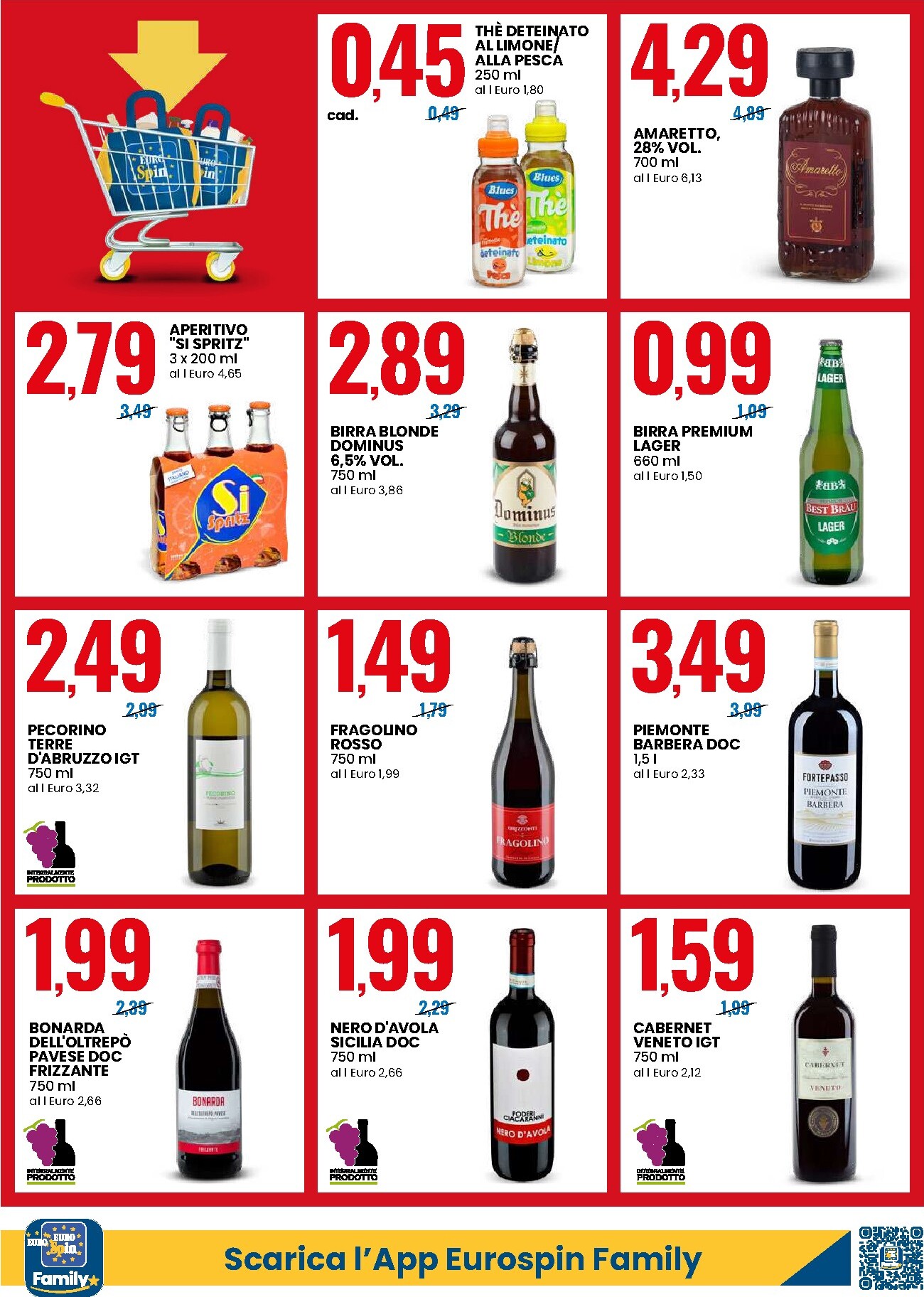 eurospin - Volantino Eurospin - Prezzi Ribassati valido dal 01/03/2026 al 31/03/2026 - page: 12