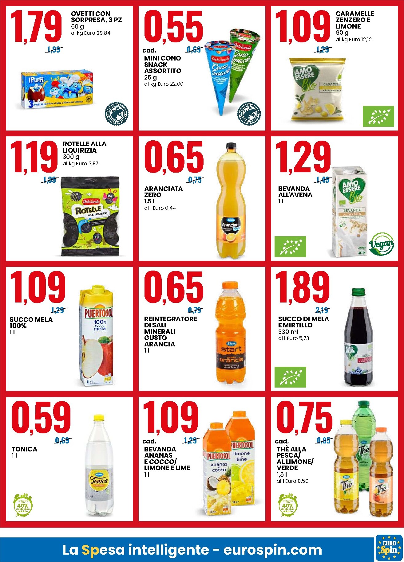 eurospin - Volantino Eurospin - Prezzi Ribassati valido dal 01/03/2026 al 31/03/2026 - page: 11