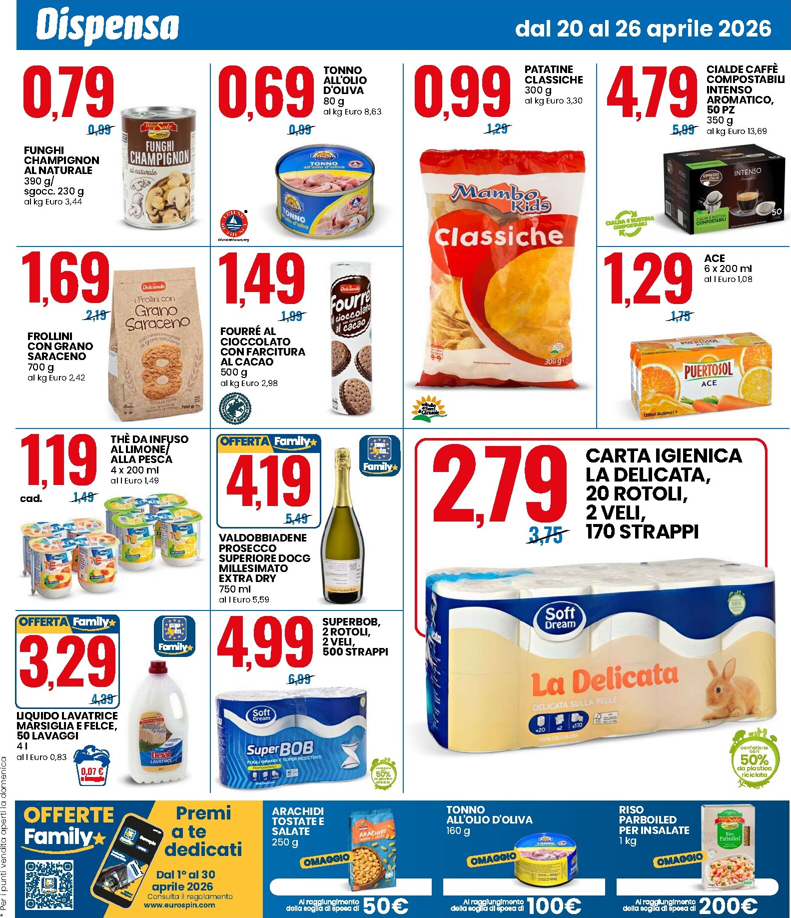 eurospin - Volantino Eurospin per la prossima settimana dal lunedì 20/04/2026 al domenica 26/04/2026 - page: 7