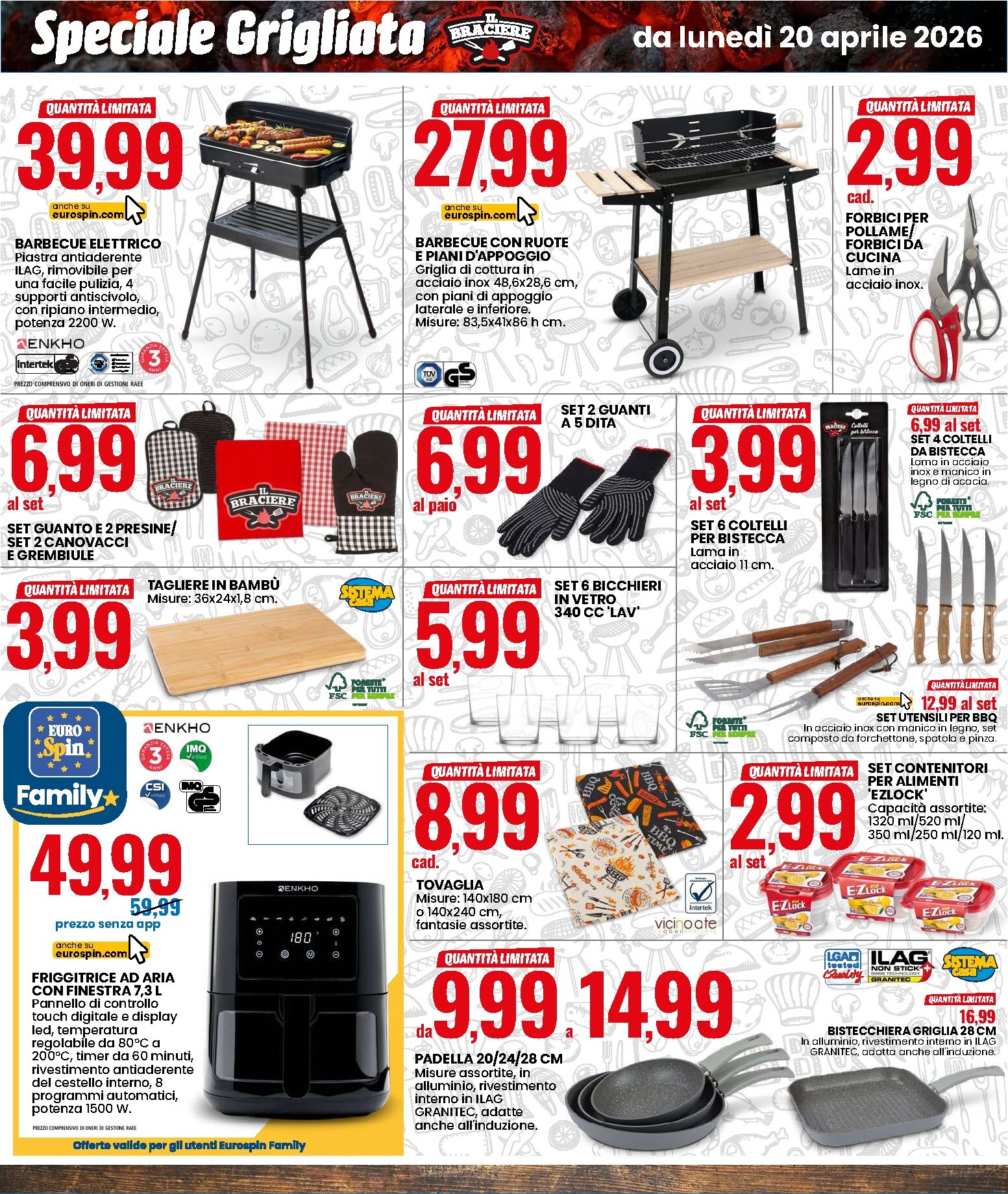 eurospin - Volantino Eurospin per la prossima settimana dal lunedì 20/04/2026 al domenica 26/04/2026 - page: 5