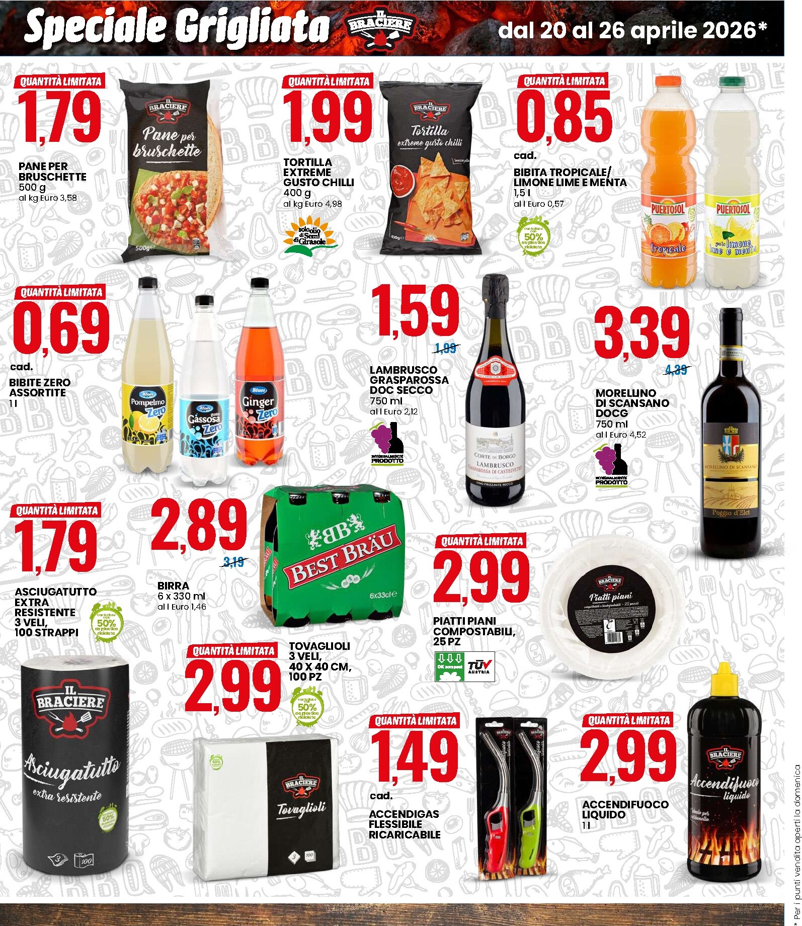 eurospin - Volantino Eurospin per la prossima settimana dal lunedì 20/04/2026 al domenica 26/04/2026 - page: 4