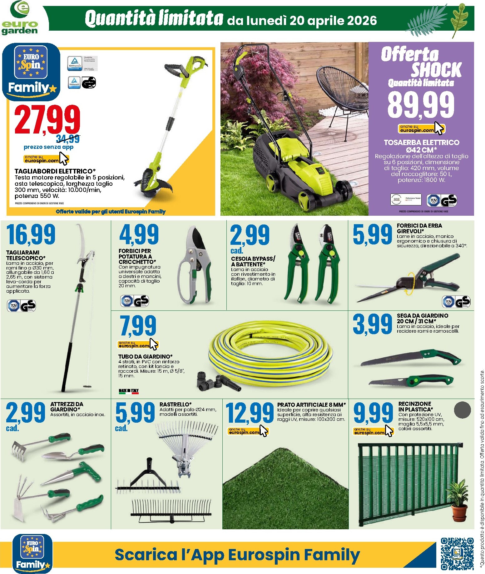 eurospin - Volantino Eurospin per la prossima settimana dal lunedì 20/04/2026 al domenica 26/04/2026 - page: 12