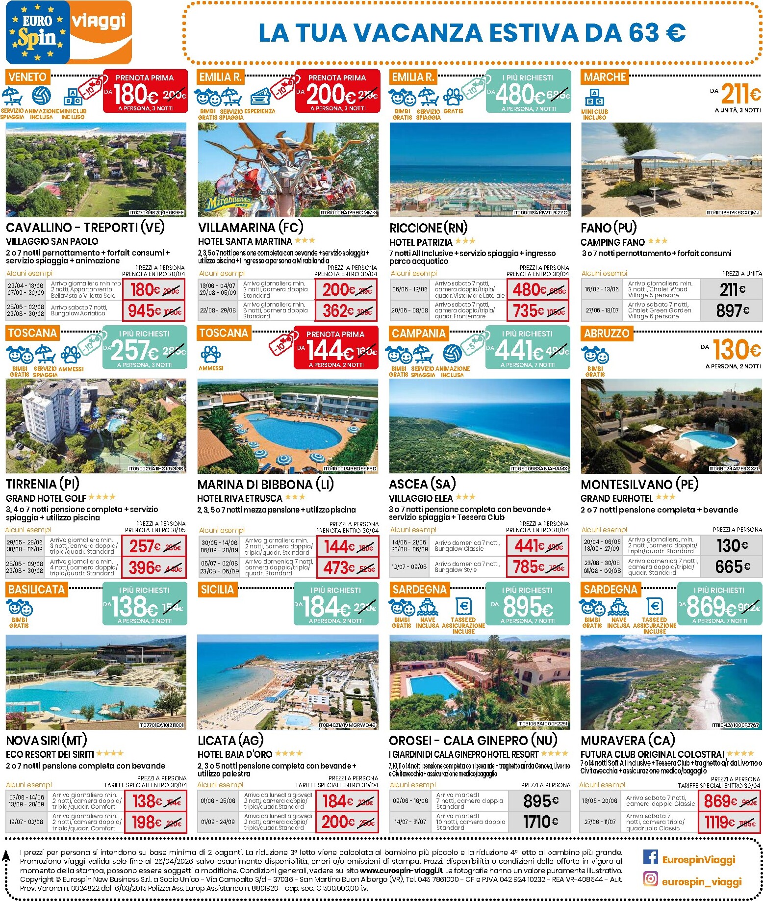 eurospin - Volantino Eurospin per la prossima settimana dal lunedì 20/04/2026 al domenica 26/04/2026 - page: 14