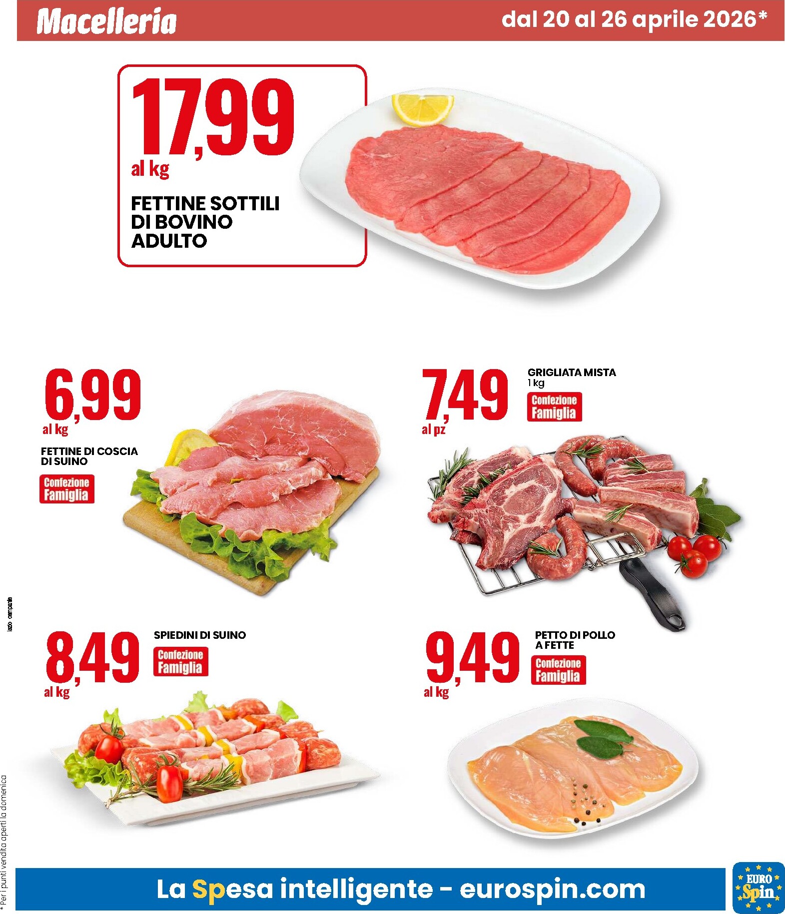 eurospin - Volantino Eurospin per la prossima settimana dal lunedì 20/04/2026 al domenica 26/04/2026 - page: 11