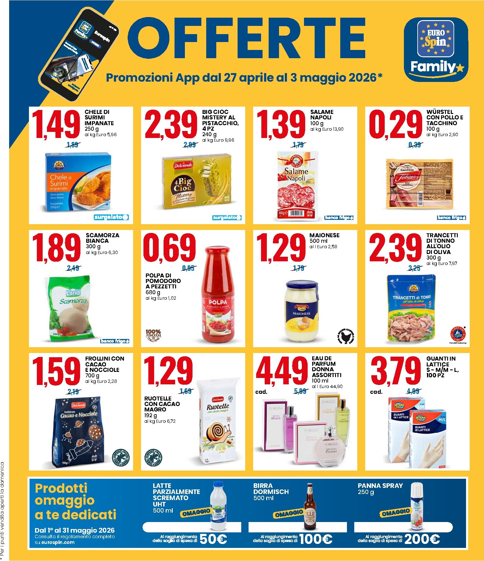 eurospin - Volantino Eurospin per la prossima settimana dal lunedì 27/04/2026 al domenica 03/05/2026 - page: 9