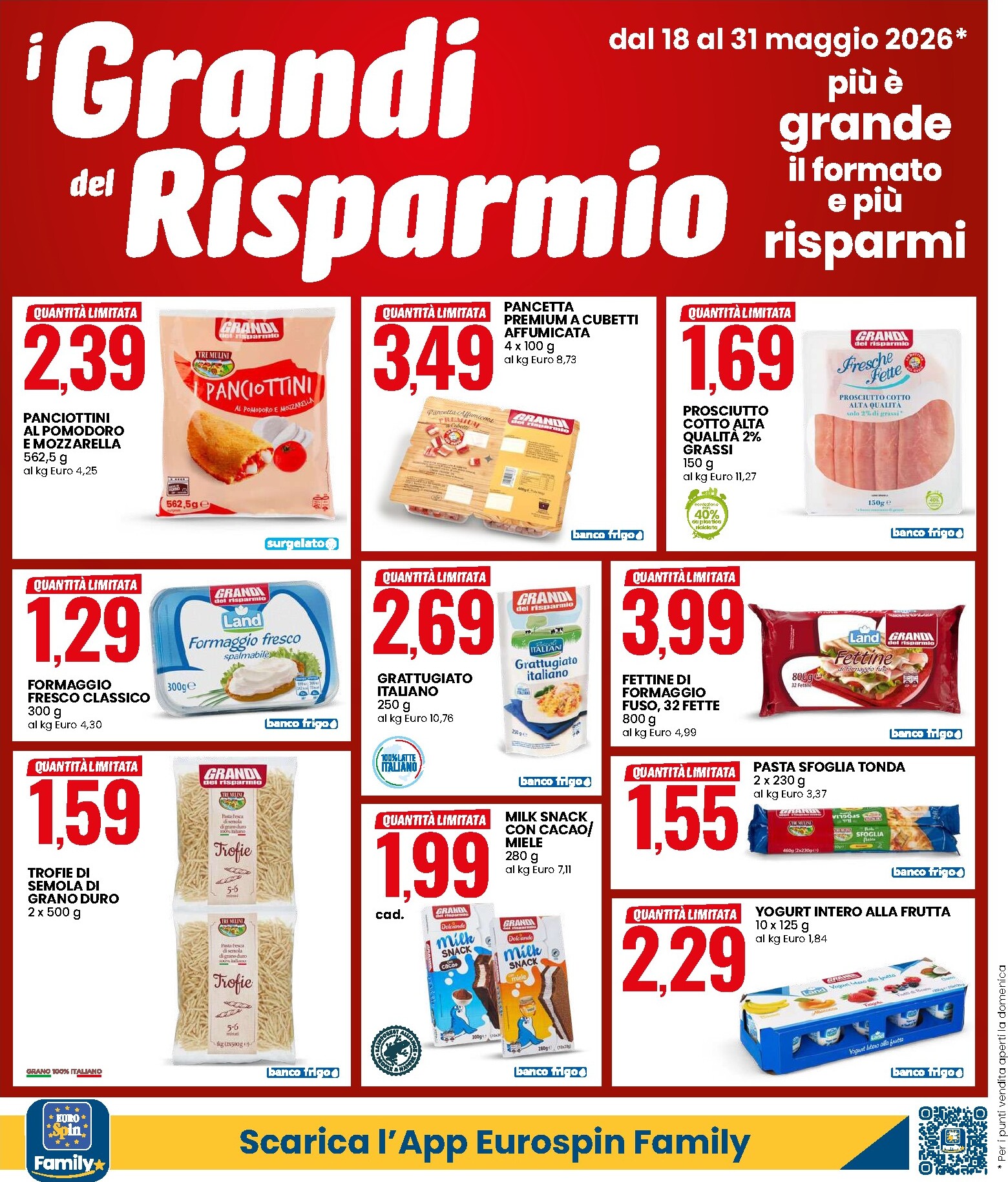 eurospin - Volantino Eurospin per la prossima settimana dal lunedì 18/05/2026 al domenica 31/05/2026 - page: 2