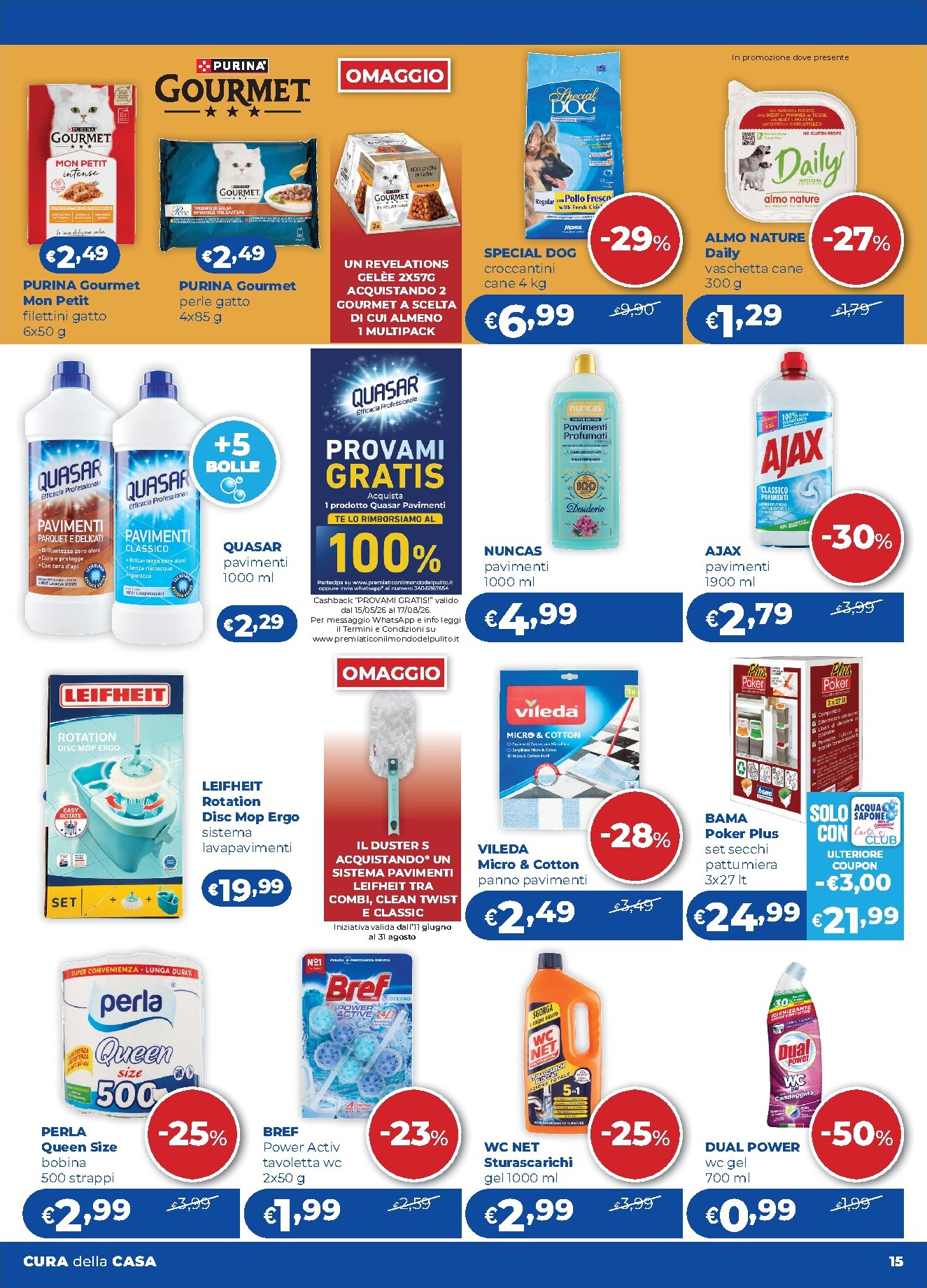 acqua-e-sapone - Volantino futuro Acqua e Sapone - Oltre la Convenienza valido dal giovedì 11/06/2026 al sabato 01/08/2026 - page: 15