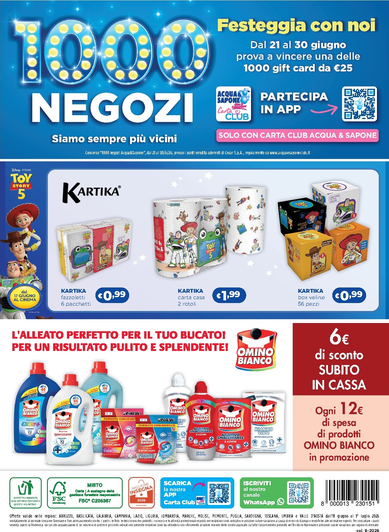 acqua-e-sapone - Volantino futuro Acqua e Sapone - Oltre la Convenienza valido dal giovedì 11/06/2026 al sabato 01/08/2026 - page: 18