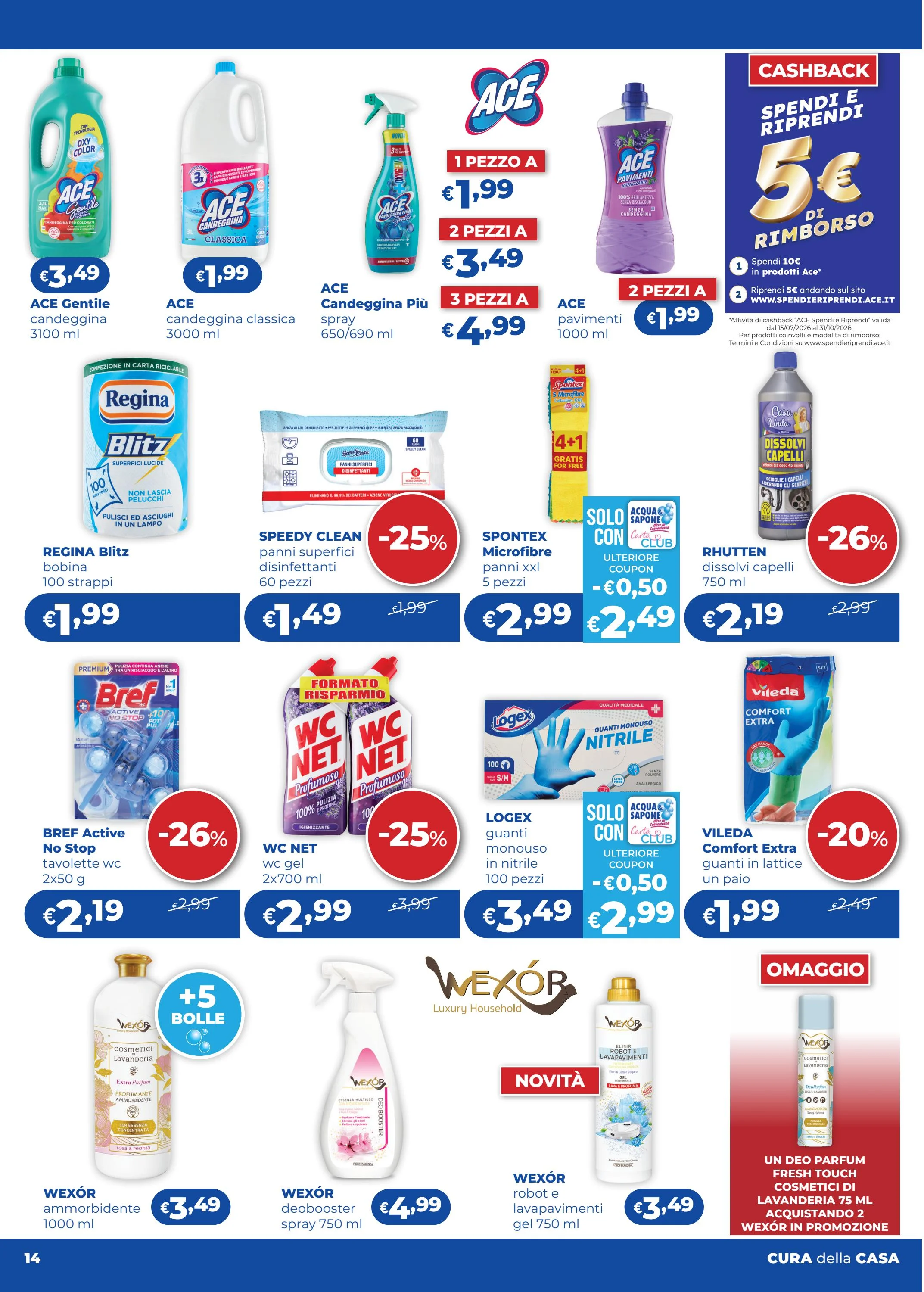 acqua-e-sapone - Volantino attuale di Acqua e Sapone valido dal giovedì 03/09/2026 al mercoledì 23/09/2026 - page: 14