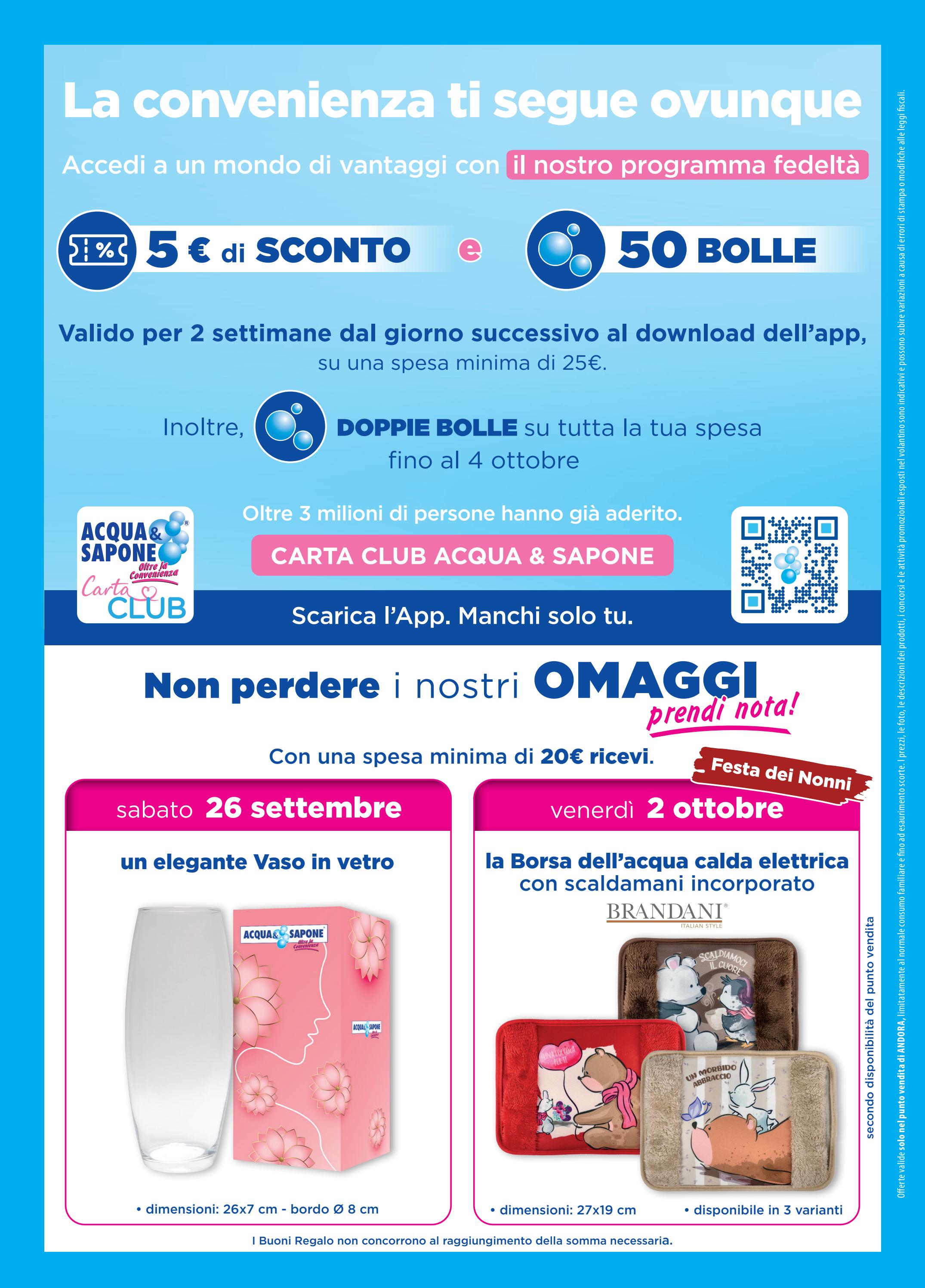 acqua-e-sapone - Volantino futuro Acqua e Sapone - Nuova Apertura Andora valido dal mercoledì 16/09/2026 al domenica 04/10/2026 - page: 8