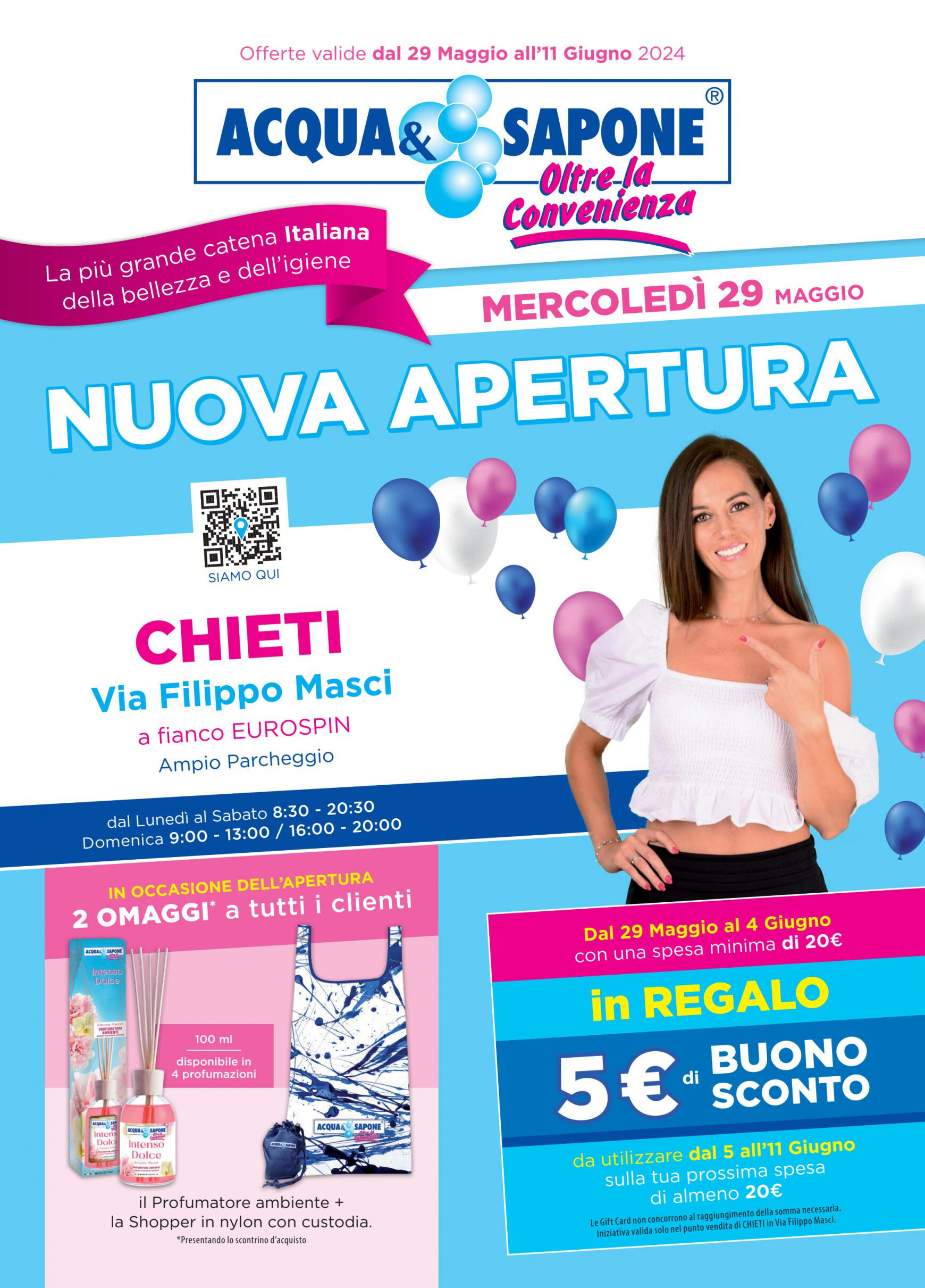 acqua-e-sapone - Nuovo volantino Acqua e Sapone - Chieti 29.05. - 11.06. - page: 1
