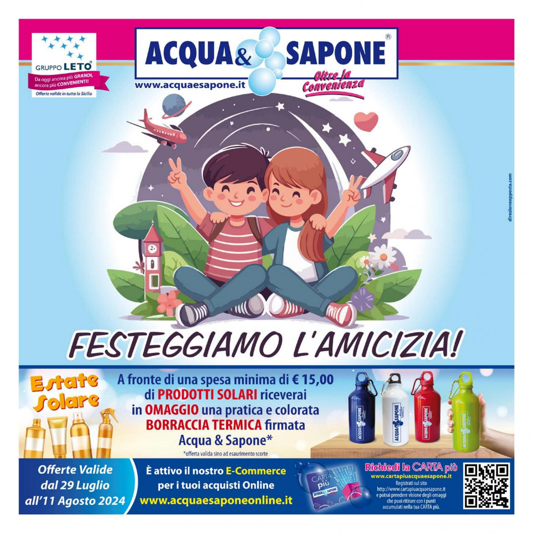 acqua-e-sapone - Nuovo volantino Acqua e Sapone 29.07. - 11.08. - page: 1