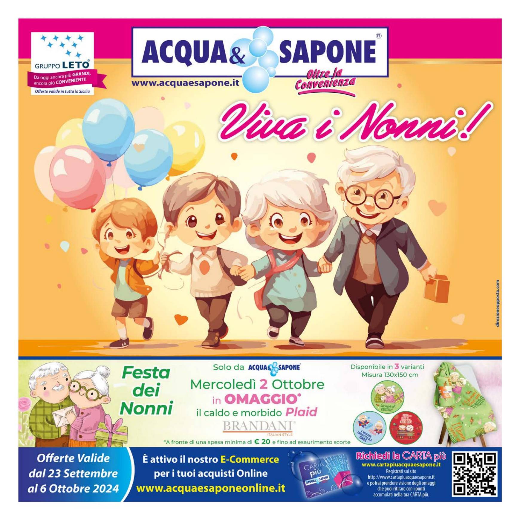 acqua-e-sapone - Nuovo volantino Acqua e Sapone 23.09. - 06.10.