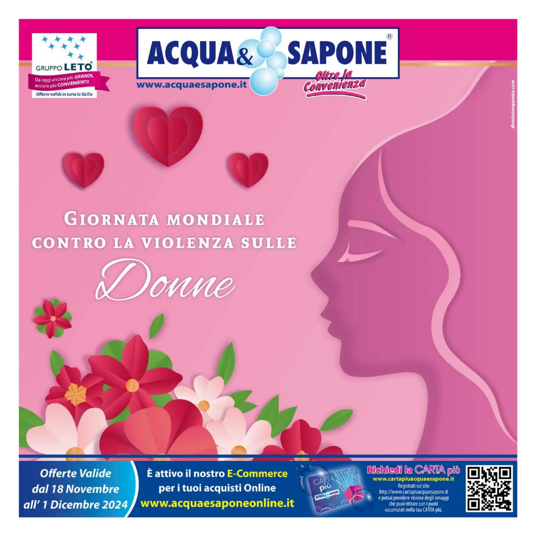 acqua-e-sapone - Volantino Acqua e Sapone valido dal 18.11. al 01.12.