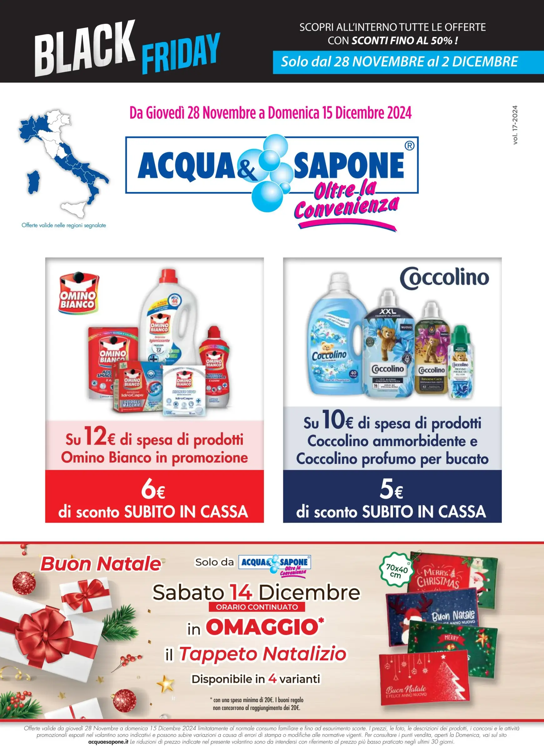 acqua-e-sapone - Volantino Acqua e Sapone - Black Friday valido dal 28/11 al 15/12