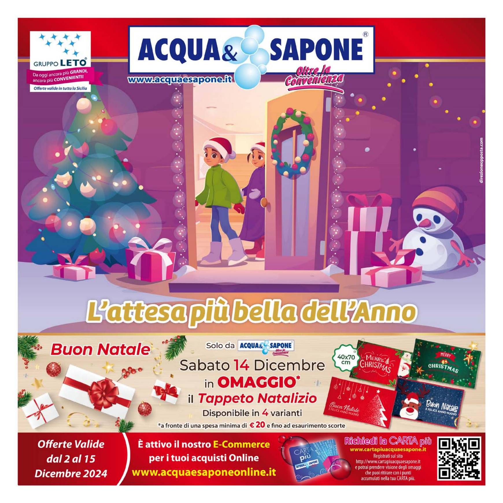 acqua-e-sapone - Volantino Acqua e Sapone valido dal 02/12 al 15/12