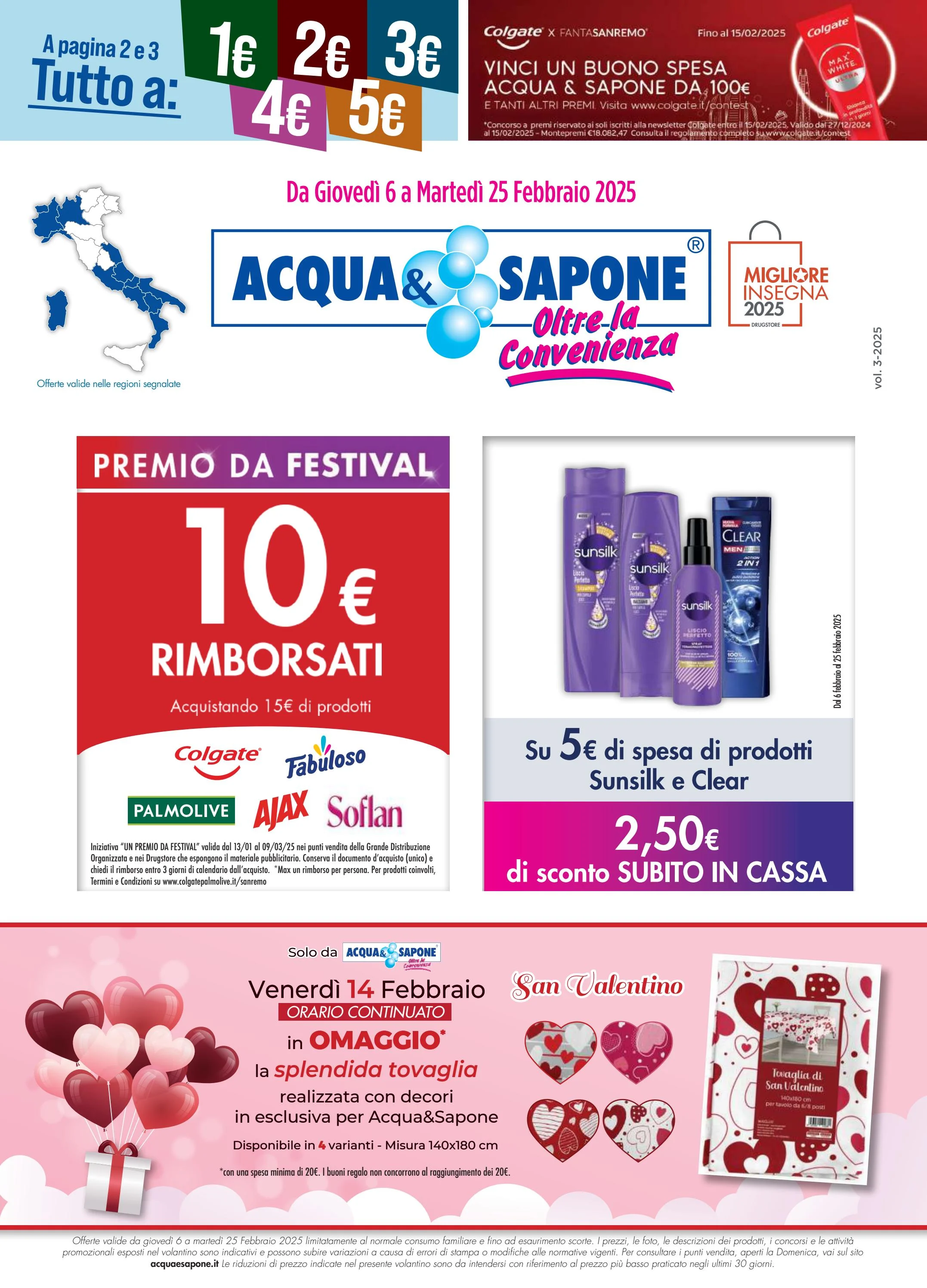 acqua-e-sapone - Volantino Acqua e Sapone valido dal 06/02 al 25/02