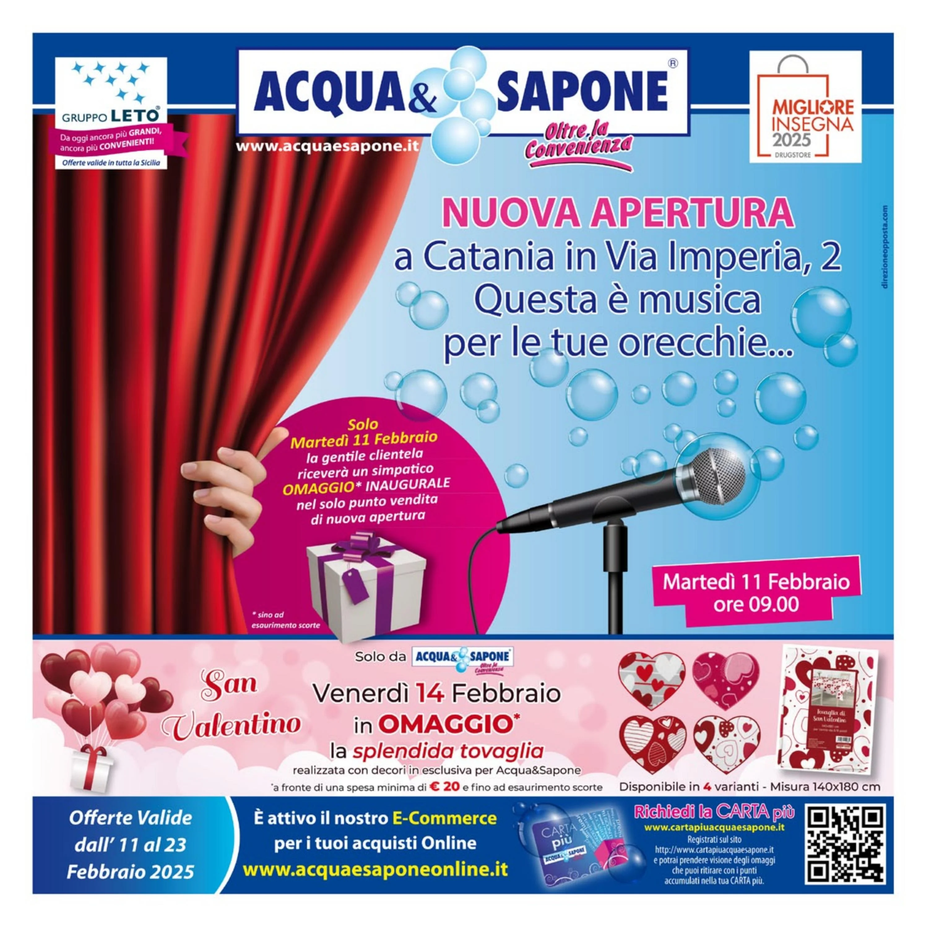 acqua-e-sapone - Volantino Acqua e Sapone - Catania valido dal 11/02 al 23/02