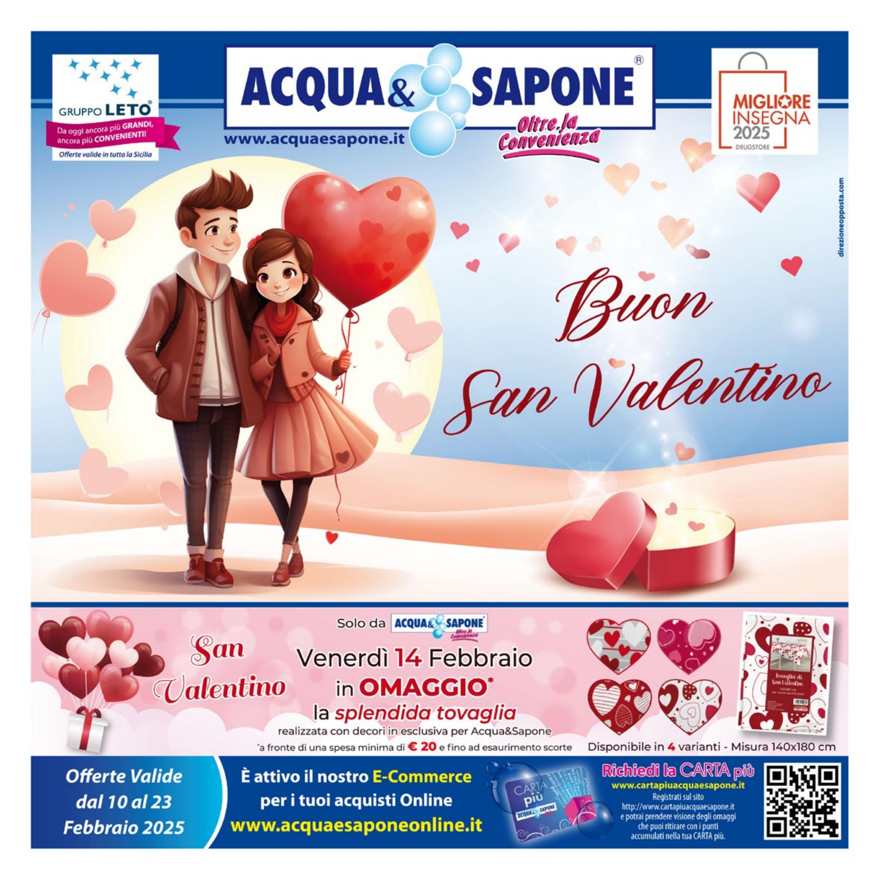 acqua-e-sapone - Volantino Acqua e Sapone valido dal 10/02 al 23/02