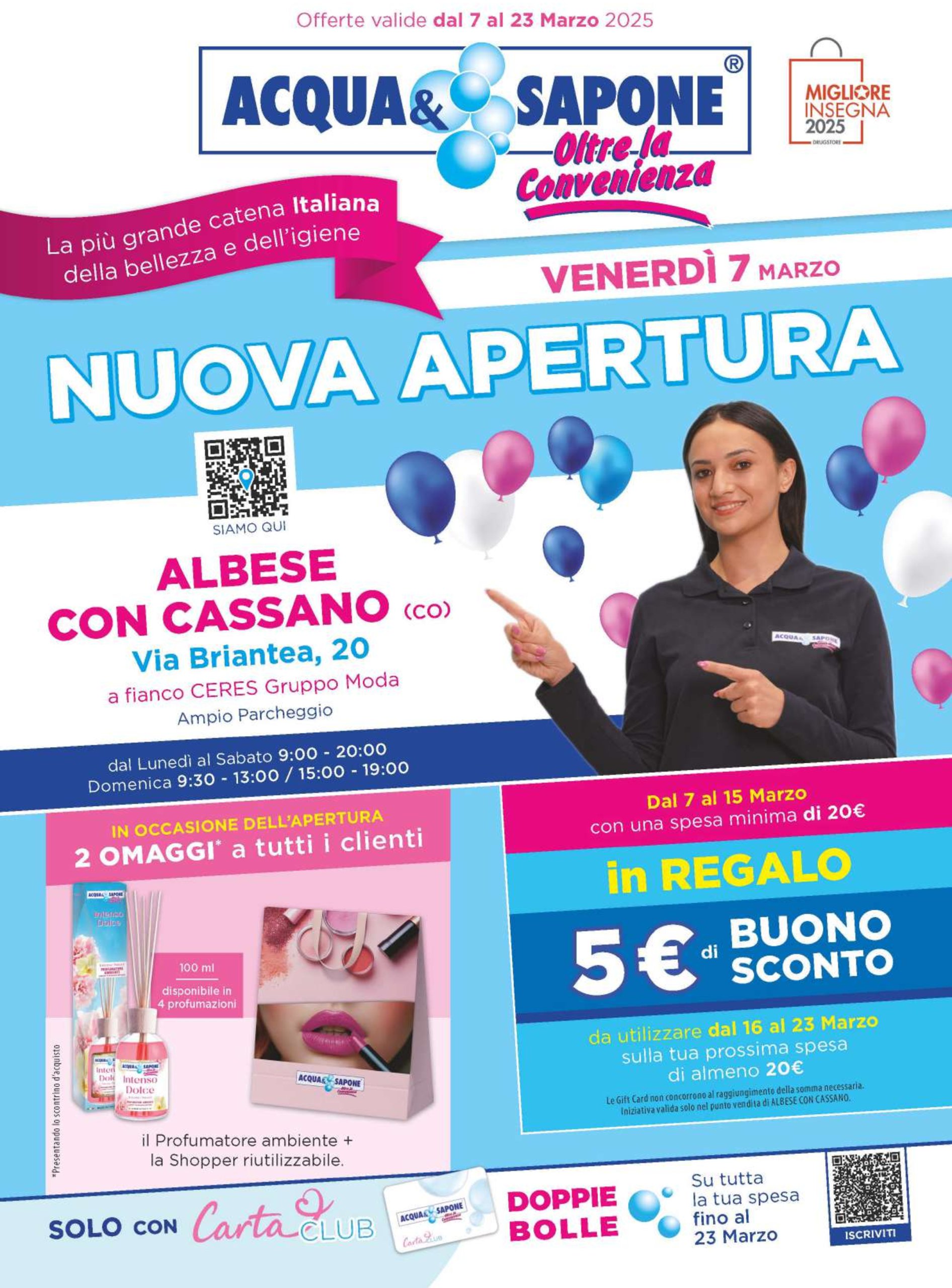 acqua-e-sapone - Volantino Acqua e Sapone - Albese con Cassano valido dal 07/03 al 23/03