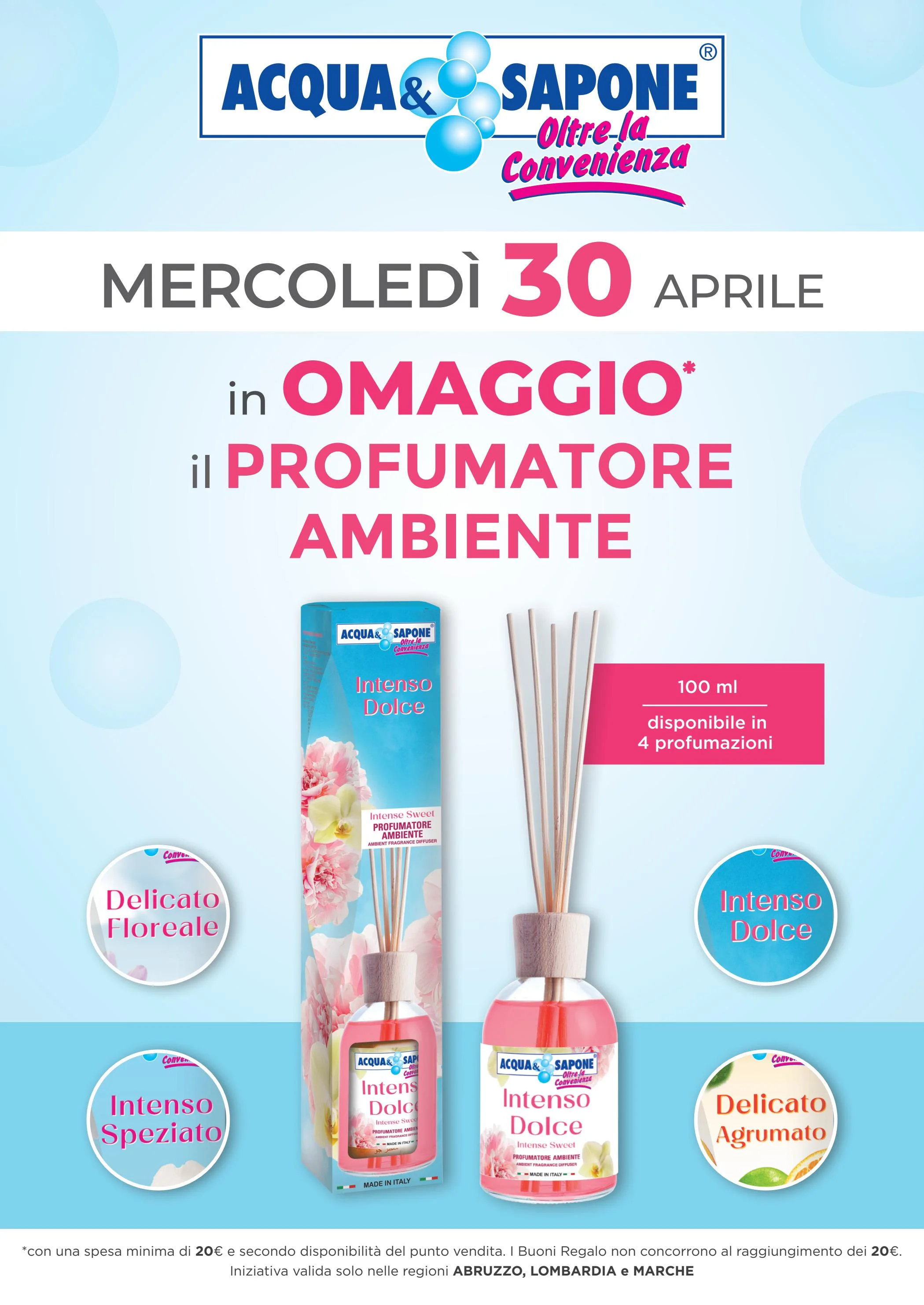 acqua-e-sapone - Volantino Acqua e Sapone valido dal 30/04 al 30/04