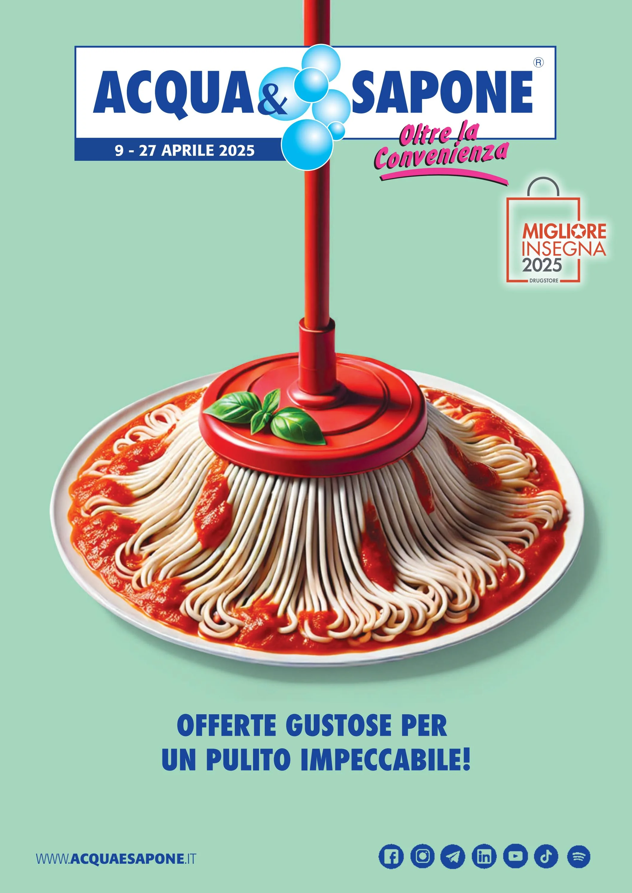 acqua-e-sapone - Volantino Acqua e Sapone valido dal 09/04 al 27/04